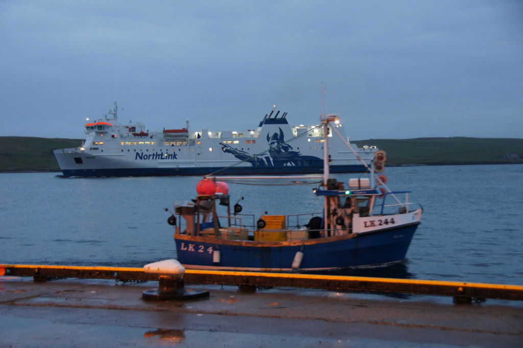 Shipping in Lerwick harbour