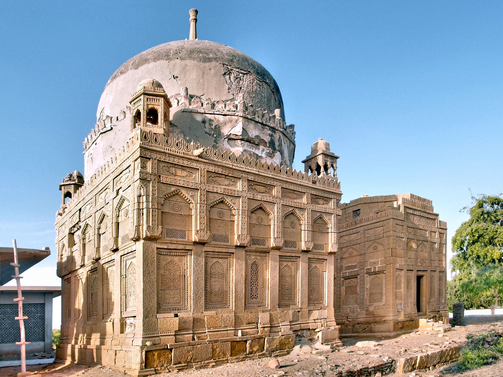 Tomb of Mir Tharo Talpur — the ruler of Mirpur Khas — in Chit…