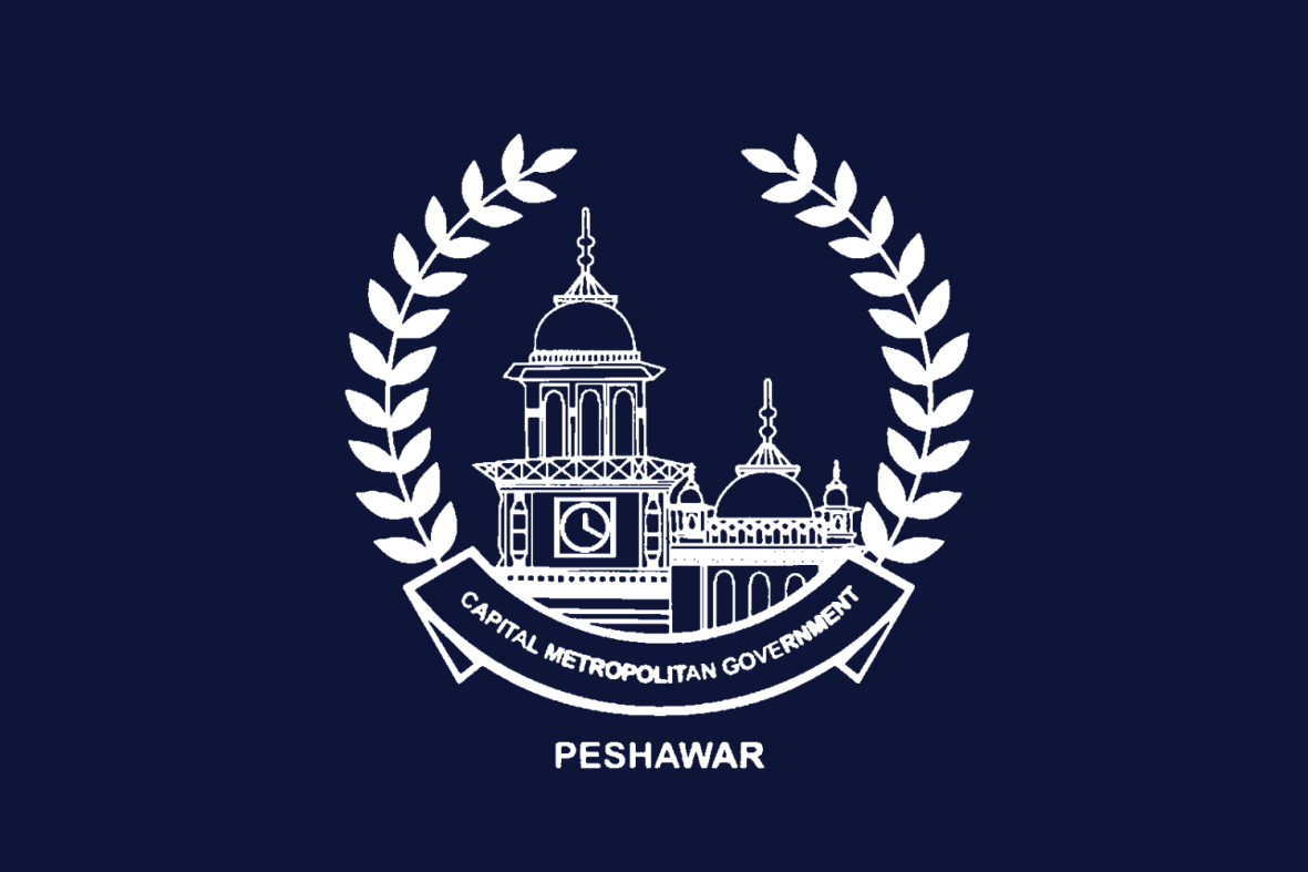 The Flag of the Capital Metropolitan Government of Peshawar, Wh…