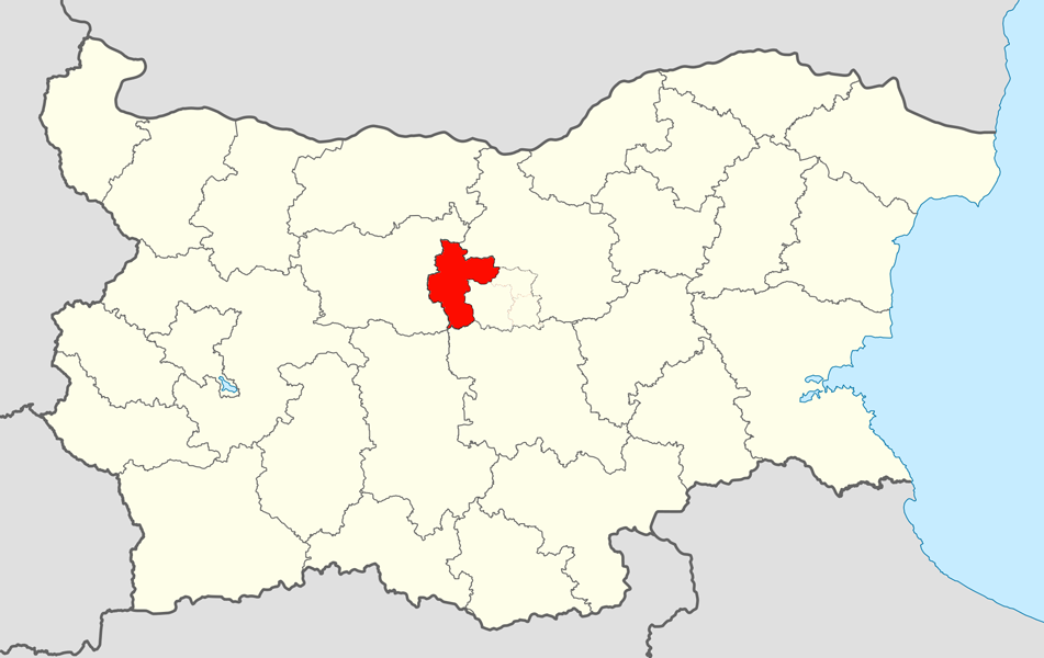 Location map of Sevlievo Municipality within Gabrovo Province, …