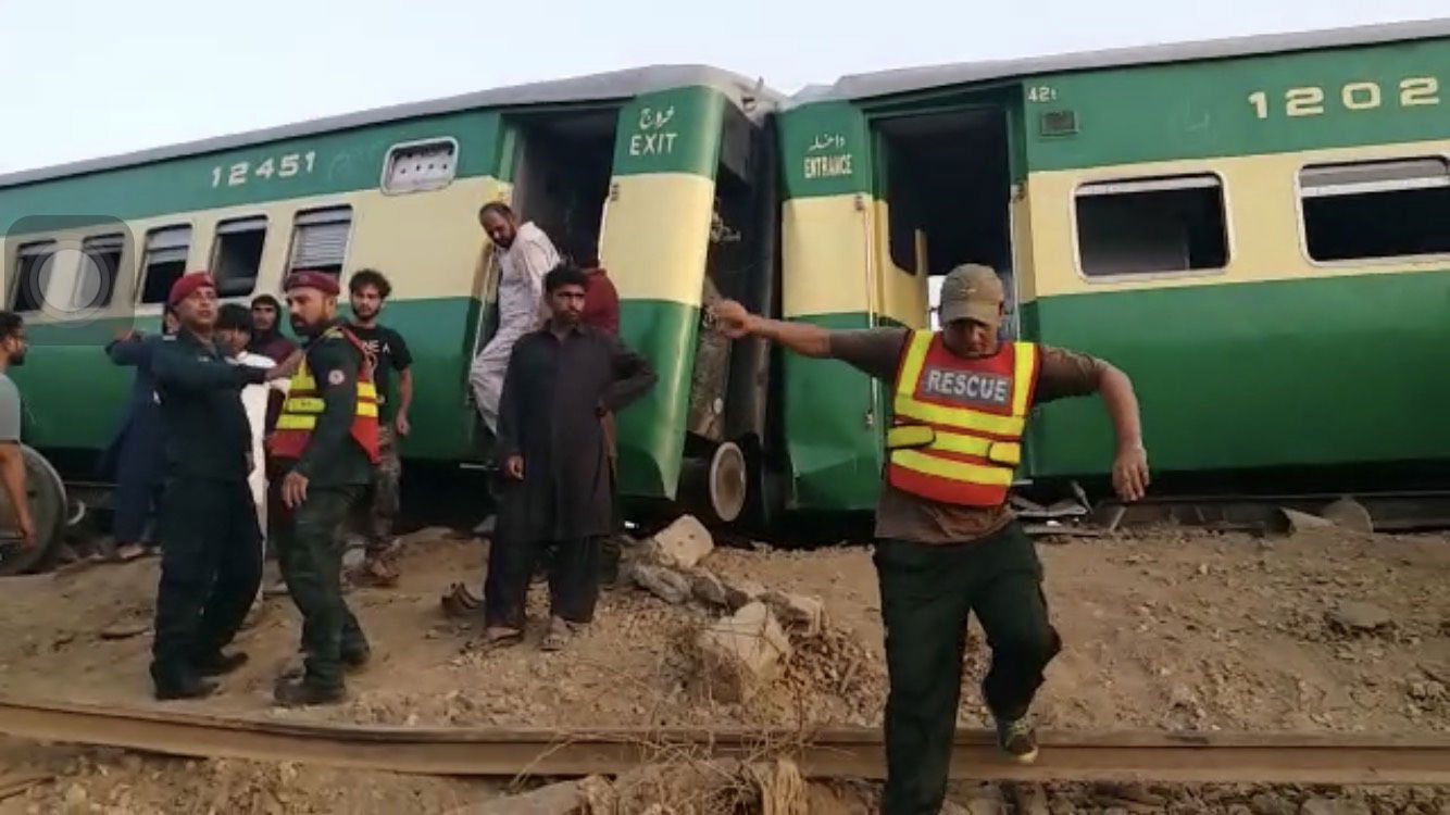 Sadiqabad train accident, Sadiqabad tehsil, Punjab, Pakistan