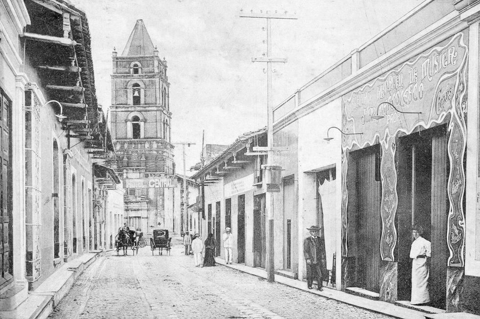 Church of Nuestra Señora de la Soledad, Camagüey, in the late 1…
