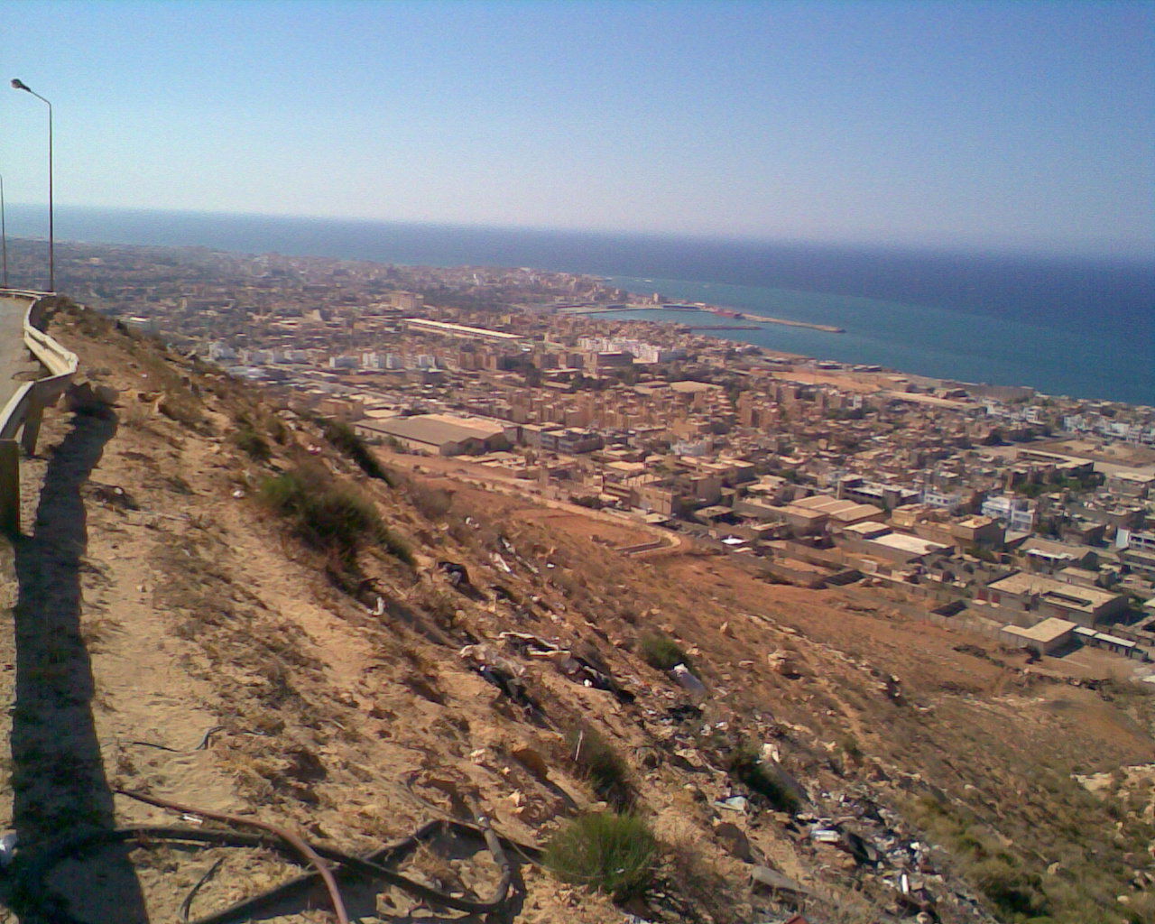Port the Libyan Town of Derna.