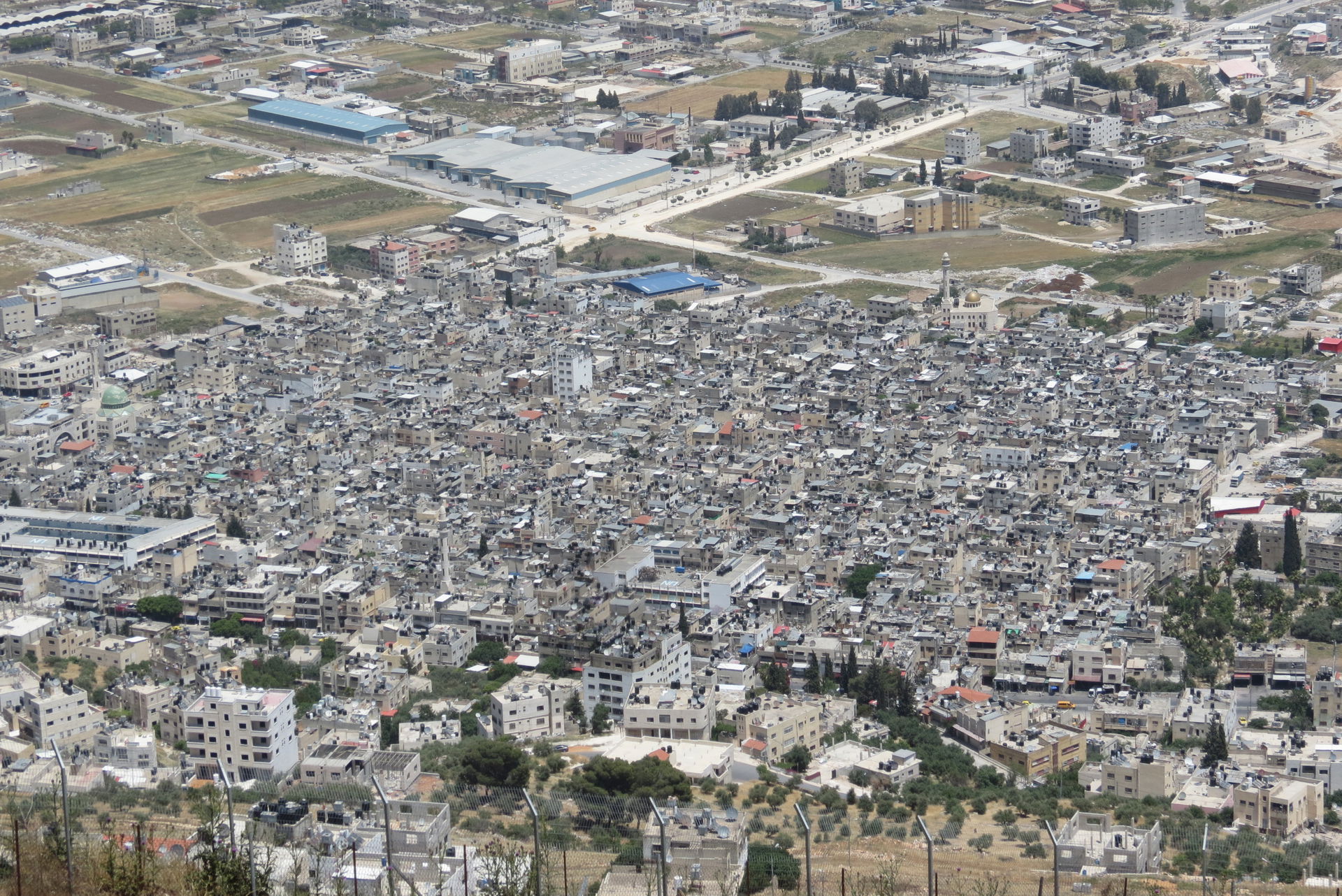 The Palestinian refugee camp of Balata, near Nablus in the West…