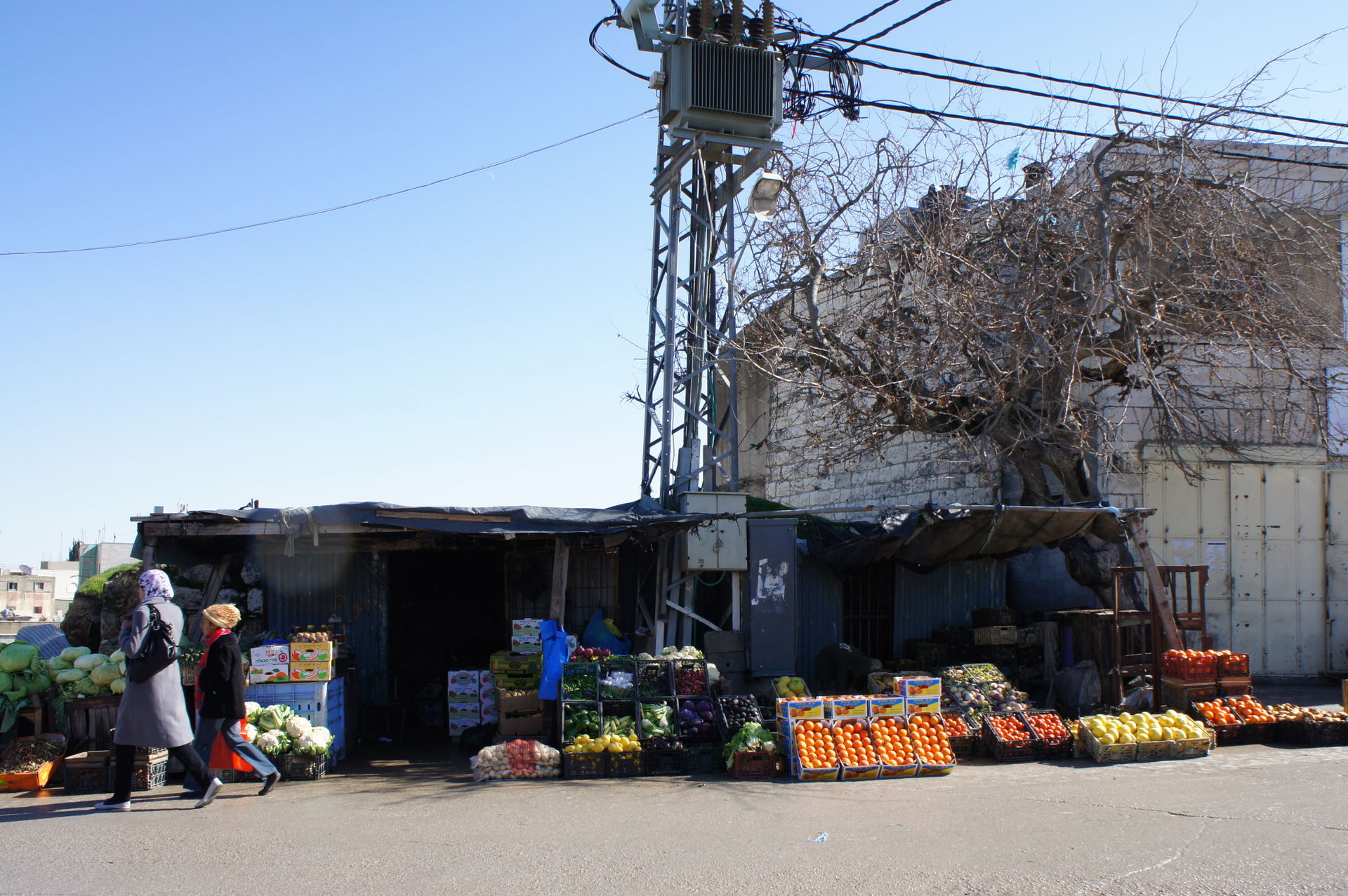 Street store at Yatta, Hebron district, Palestine