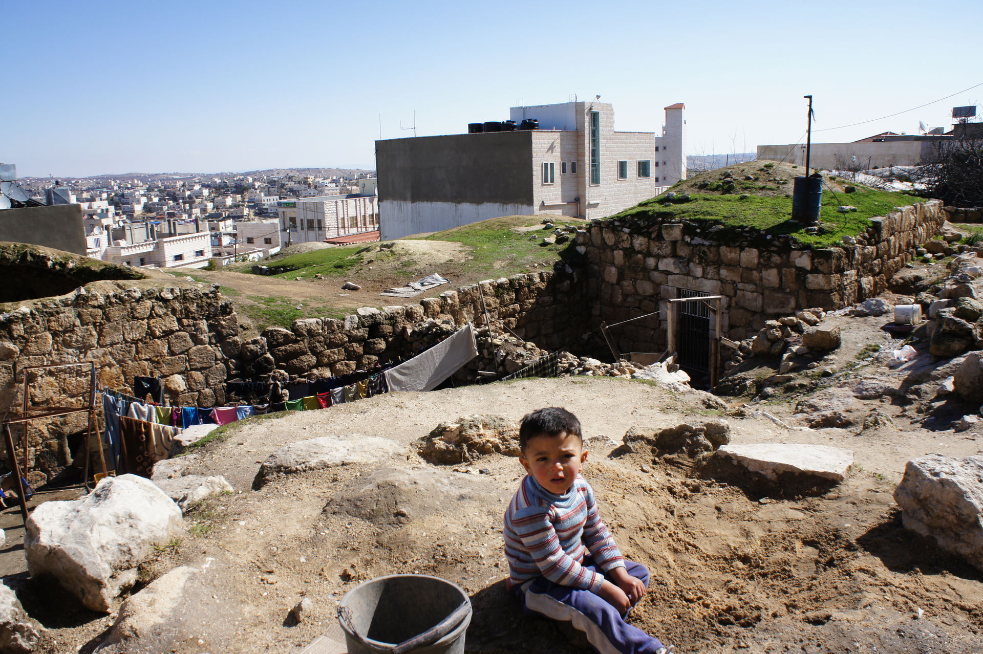 Young boy  at Yatta, Hebron district, Palestine