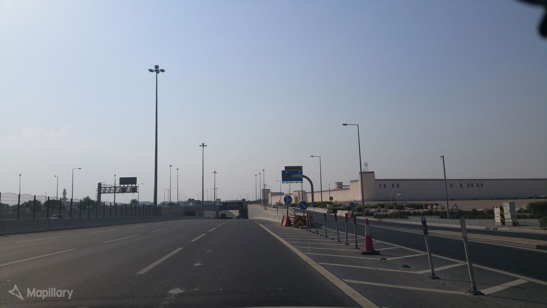 View of Fort Interchange from Al Rayyan Al Jadeed Street in Old…