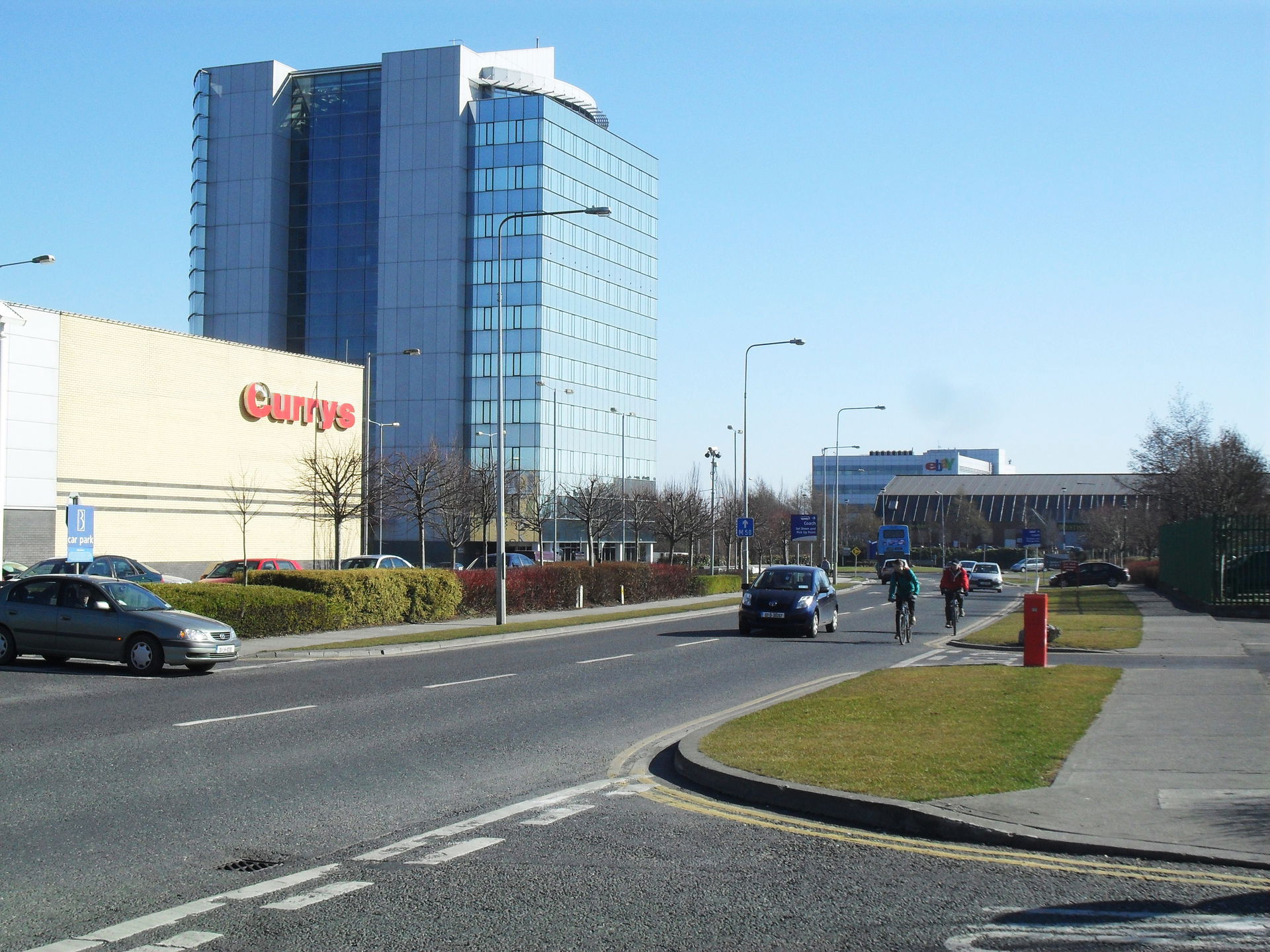 Road at Blanchardstown Centre This is the north-eastern section…