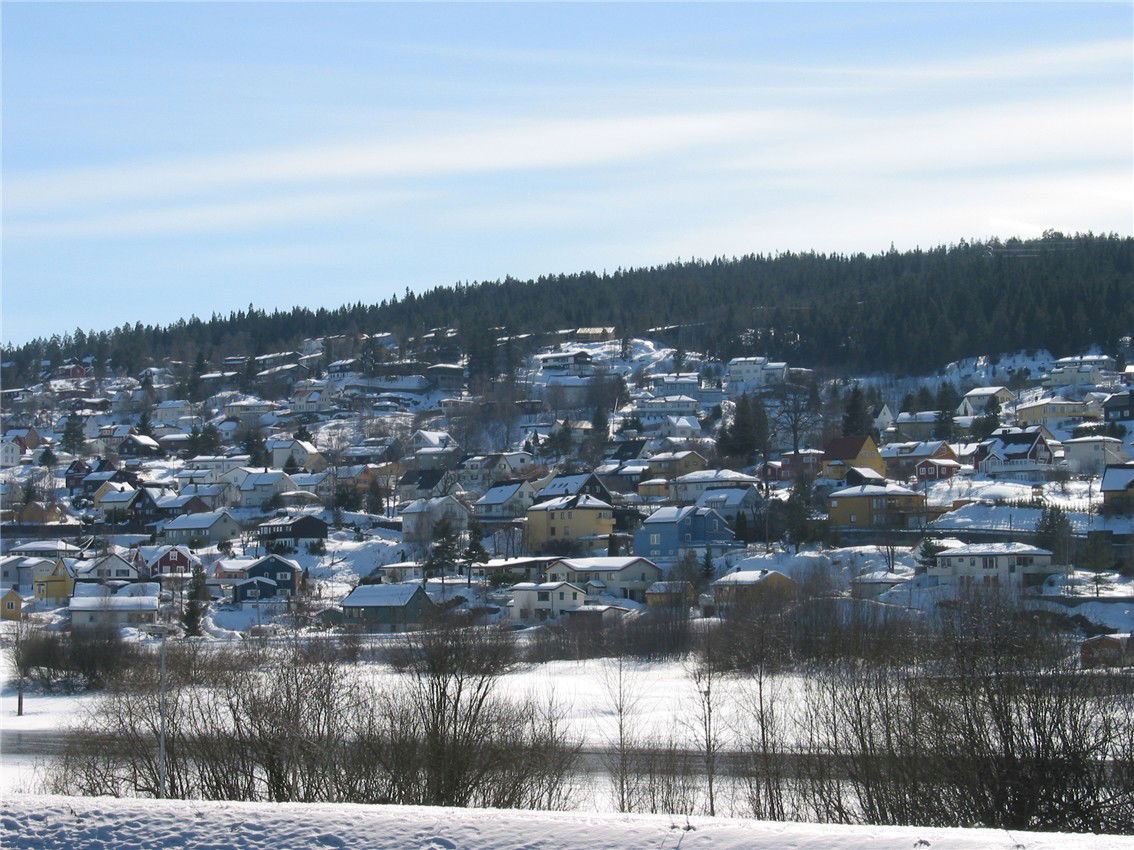 The suburban area Rælingen in Rælingen municipality, Norway. Ta…
