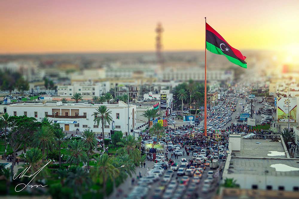 Misrata Downtown Square, Photo by MJ