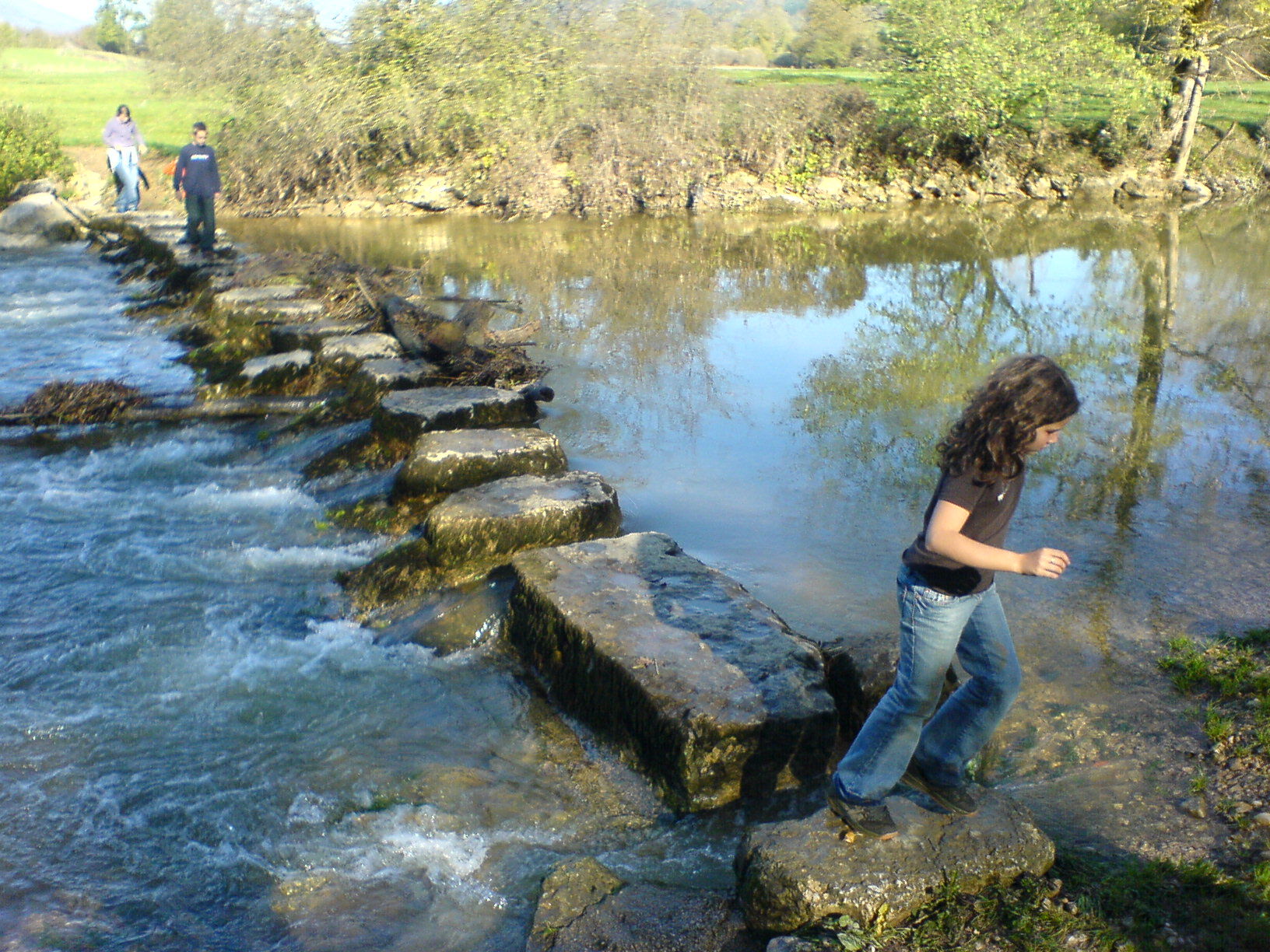Deuxième gué sur la rivière du Suran