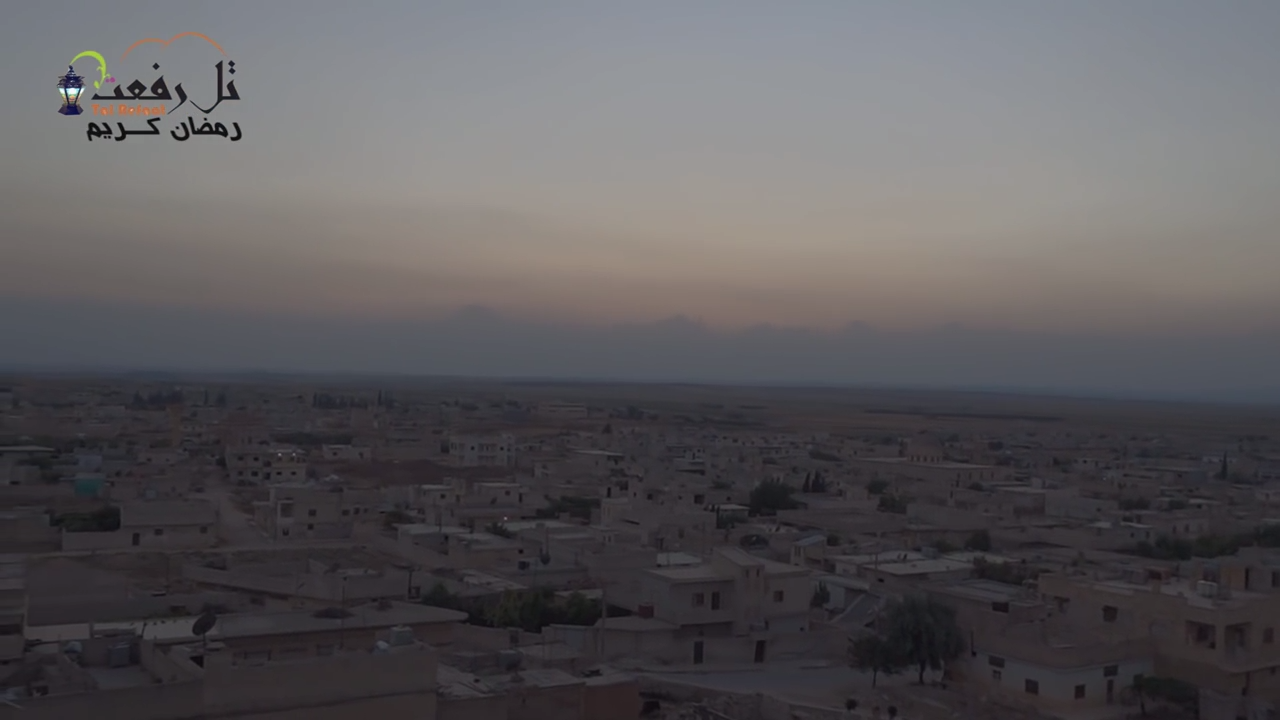 The town of Tell Rifaat in northwestern Syria.