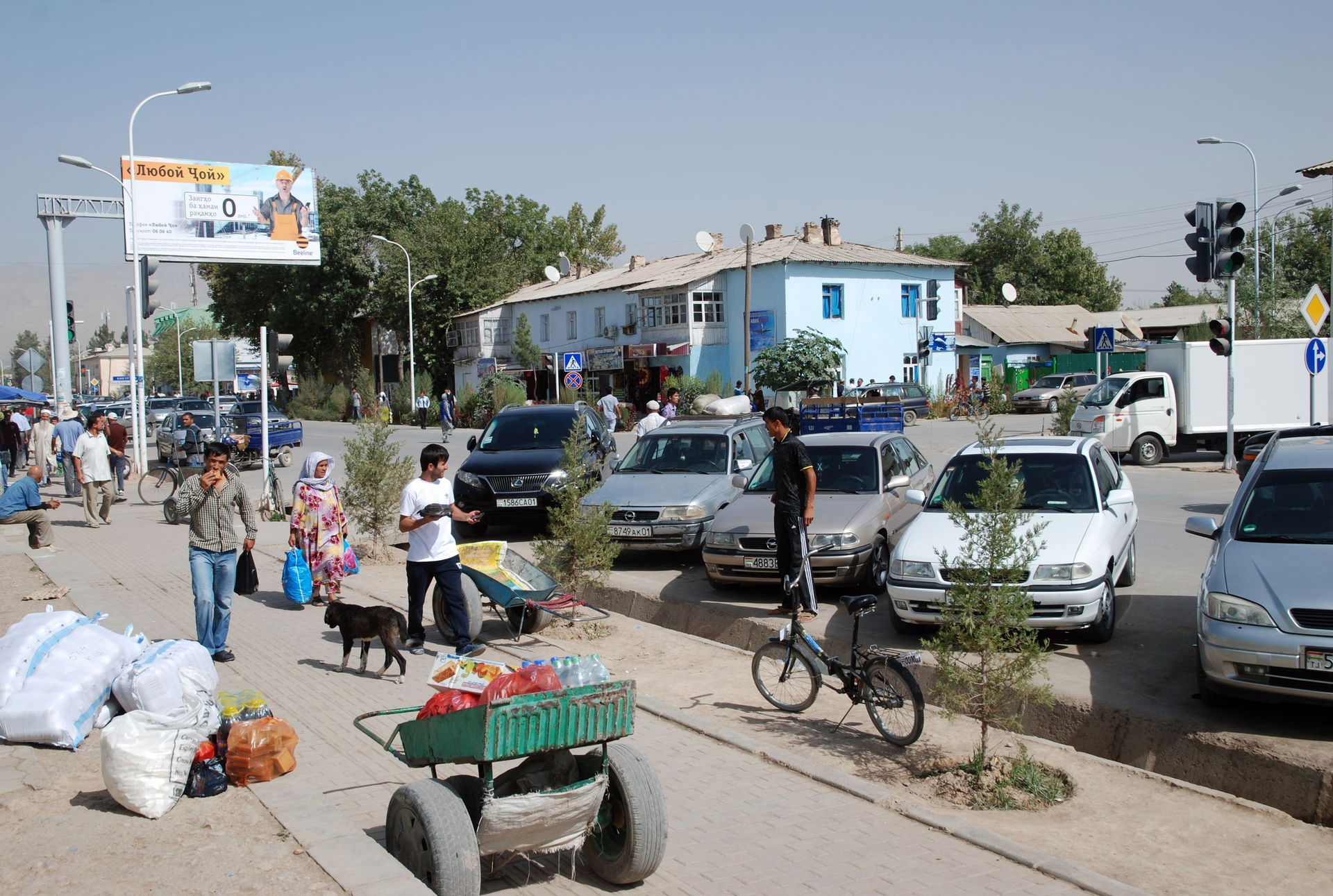 Danghara, main road