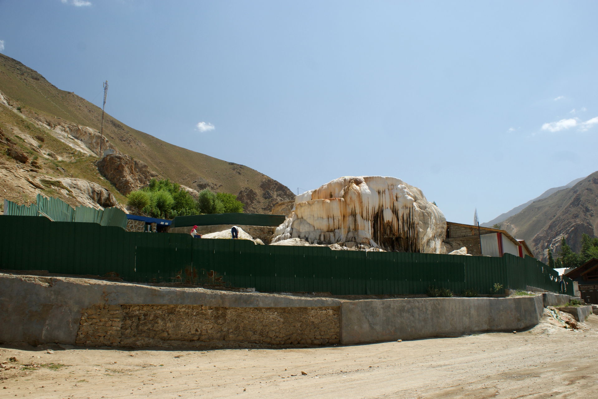 Hot springs of Garm Chasma (Garm Chashma), Ishkoshim district, …