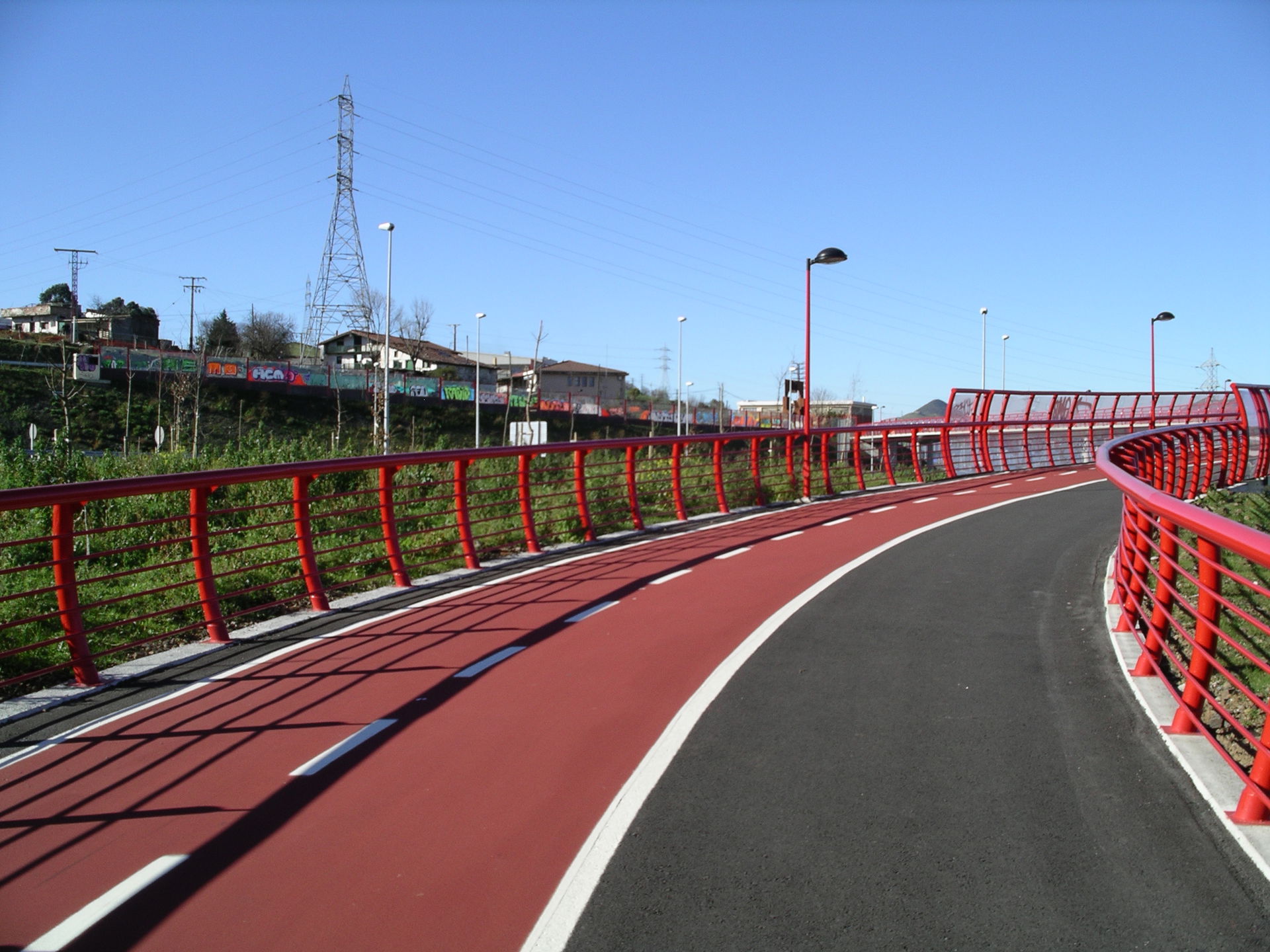 The Way of Saint James, Northern Route, bikeway in Basori, Ortu…