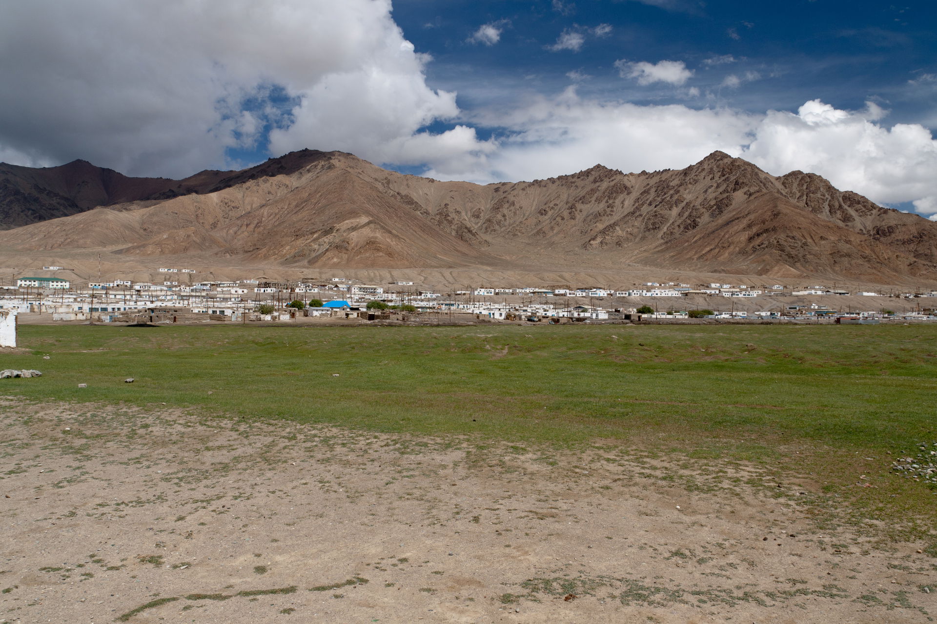city of Murghab in Tajikistan