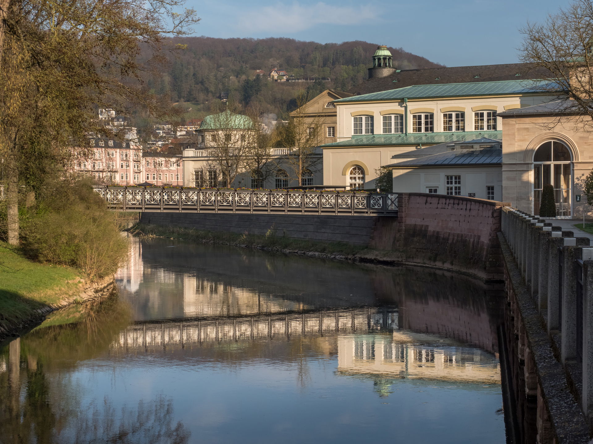 Ludwigsbrücke (Ludwig's Bridge) in Bad Kissingen