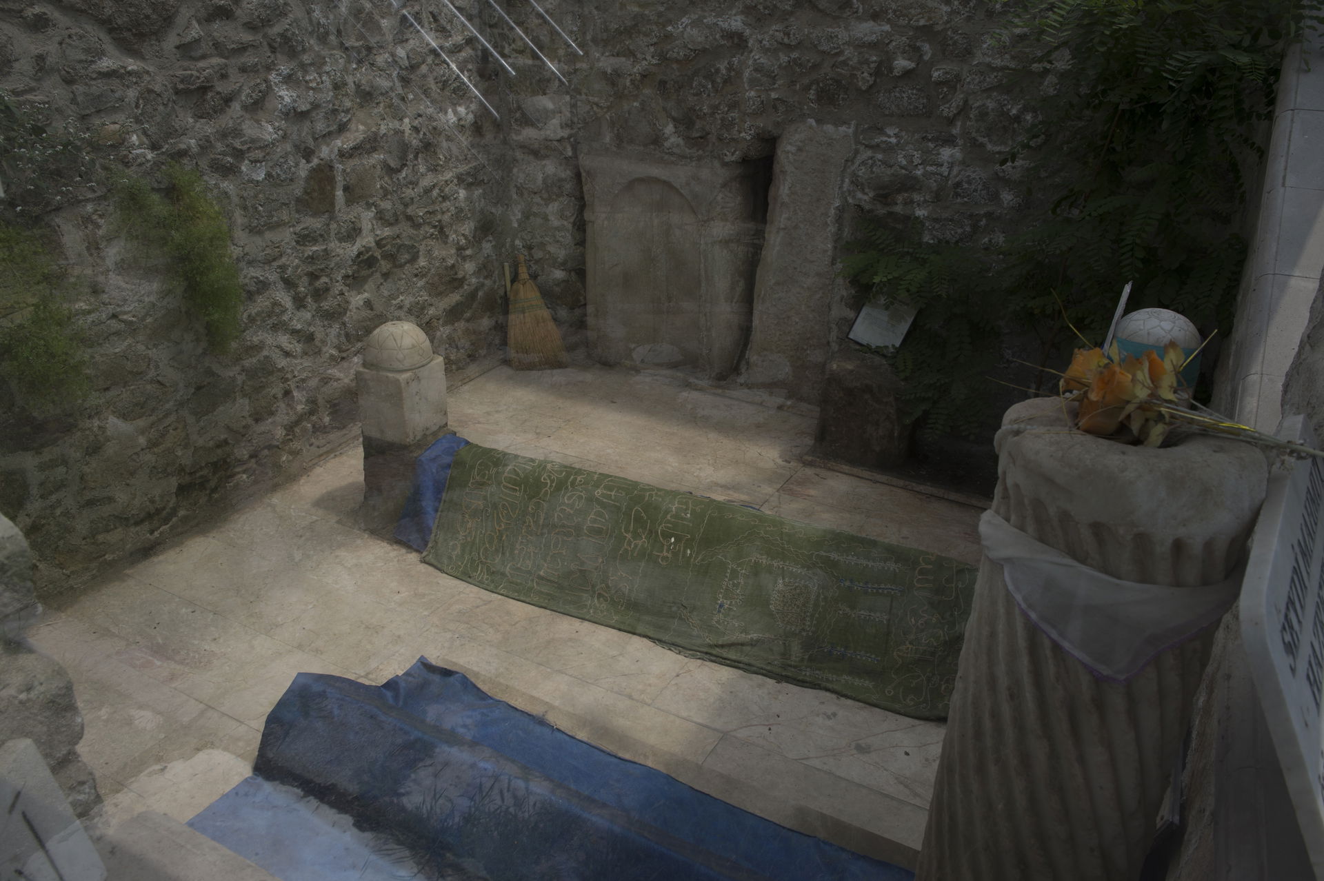 One of pictures of a monument for someone who died in 1232 and …