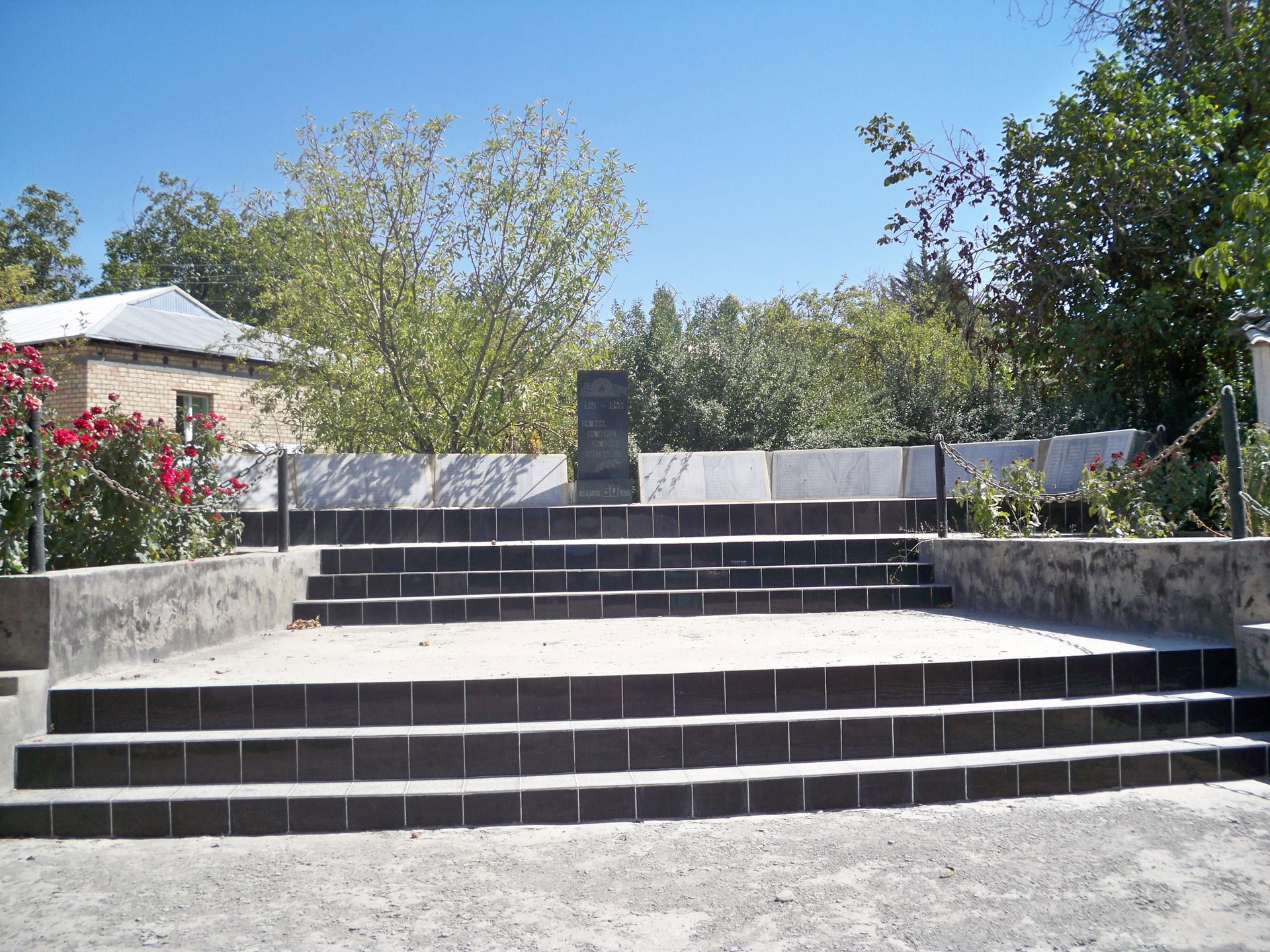 A memorial complex to those who died in the Great Patriotic War…