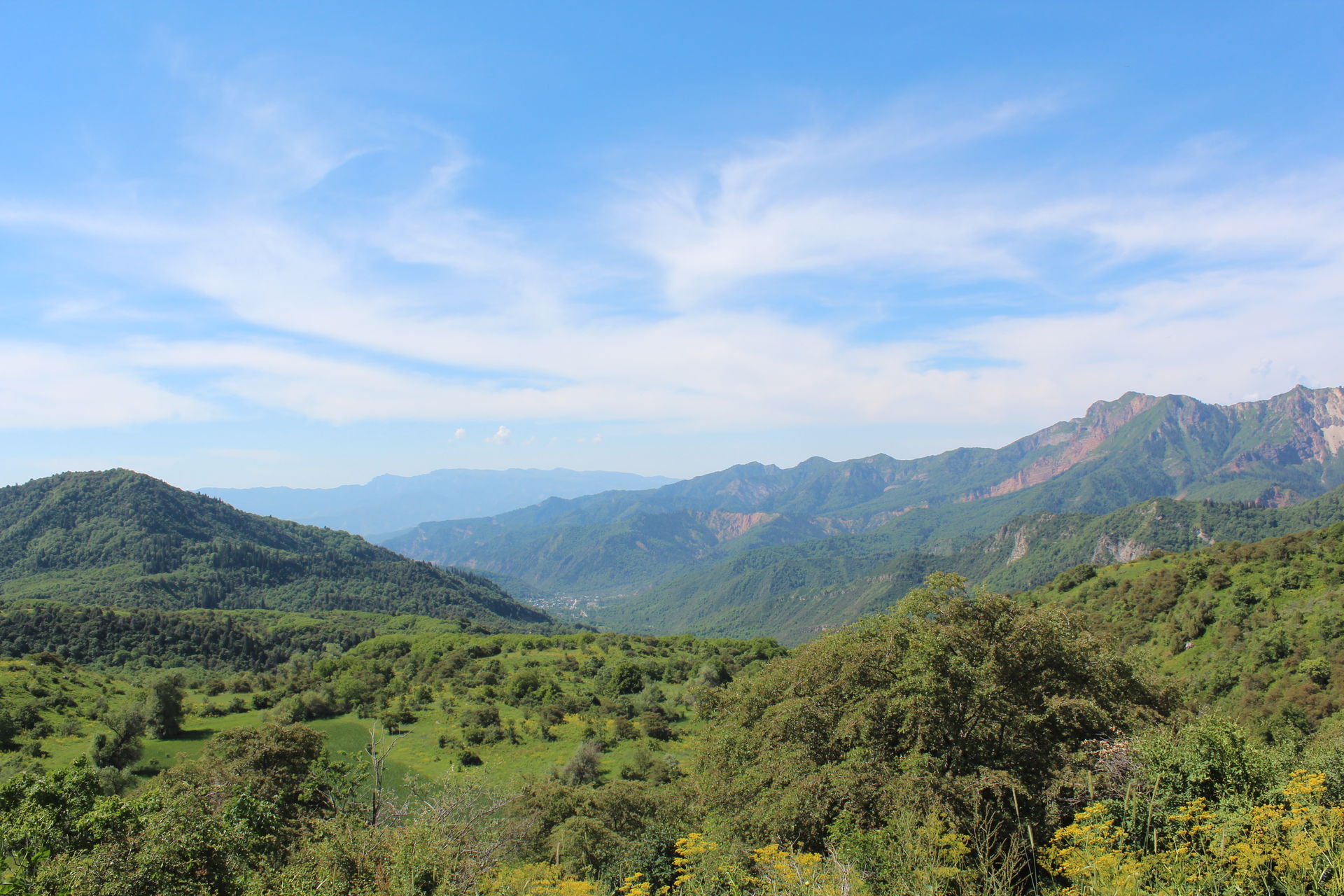 This is a photo of a protected area in Kyrgyzstan