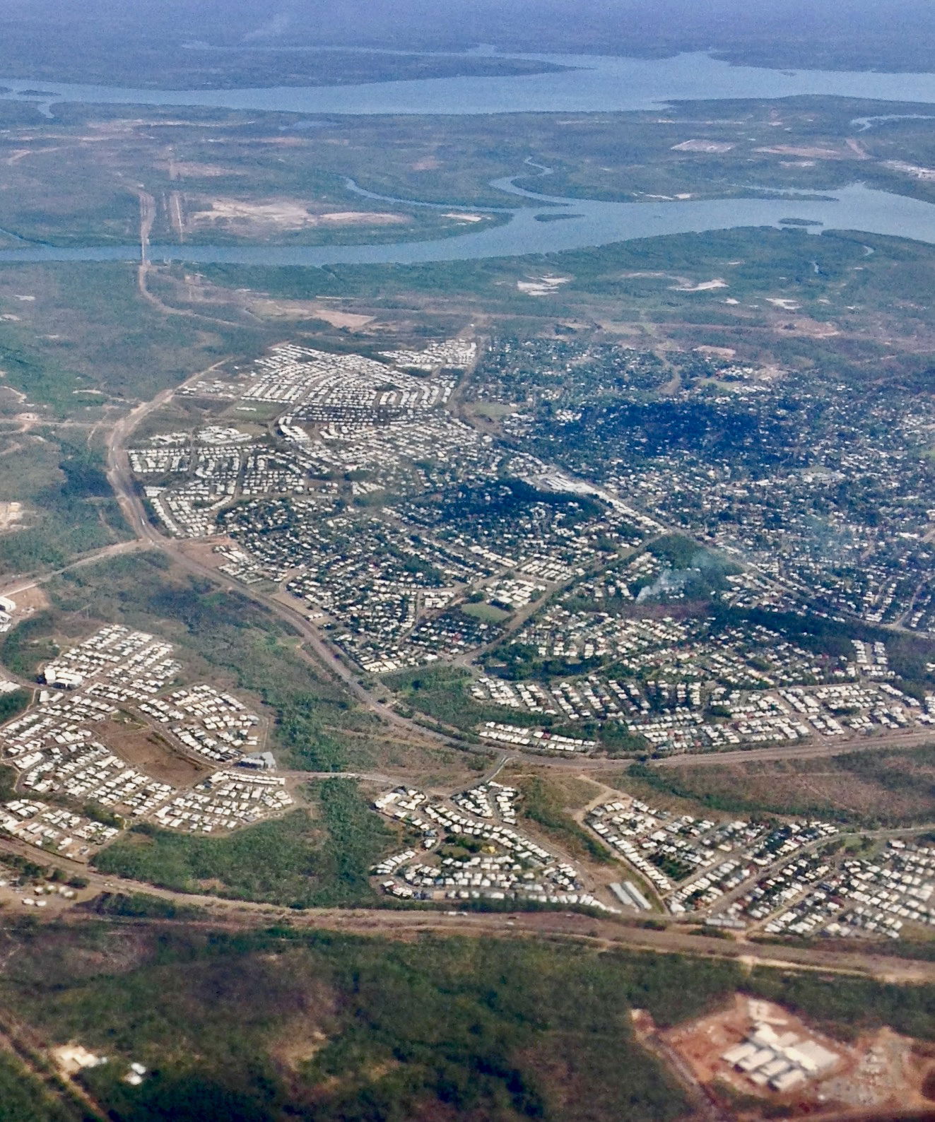 Palmerston, Northern Territory from the air