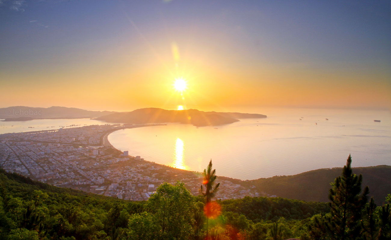 Quy Nhon city morning view, downsized and cropped to 1300px