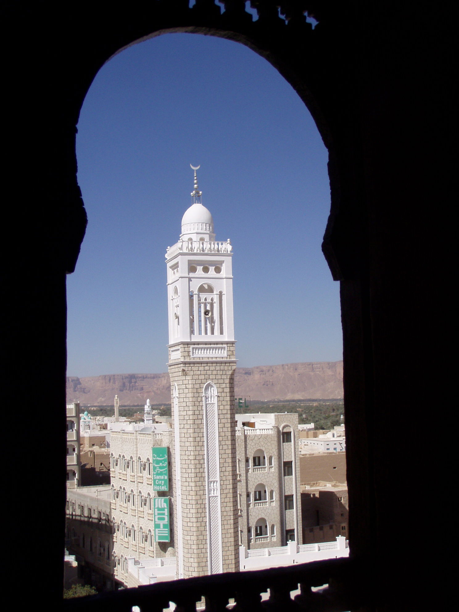 Window in the Sultan Al Kathiri Palace, Seiyun
