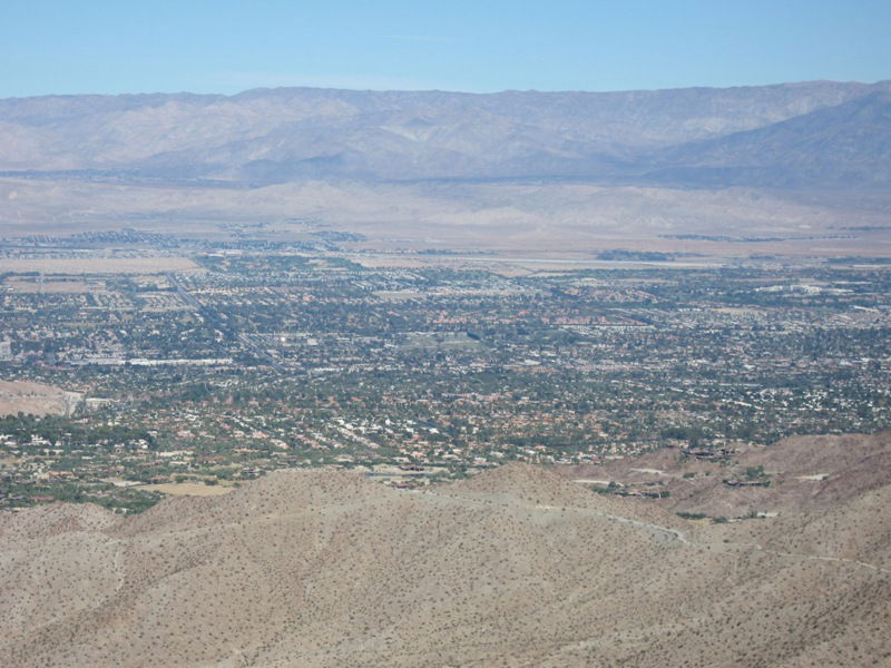 View of Palm Desert from a vista point on CA Hwy 74. Moved here…