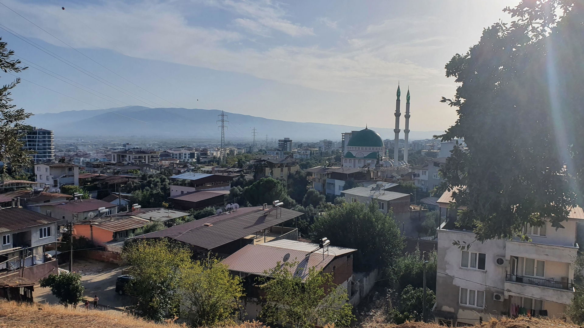 Nazilli, Yıldıztepe, Güney yönünde görünüm