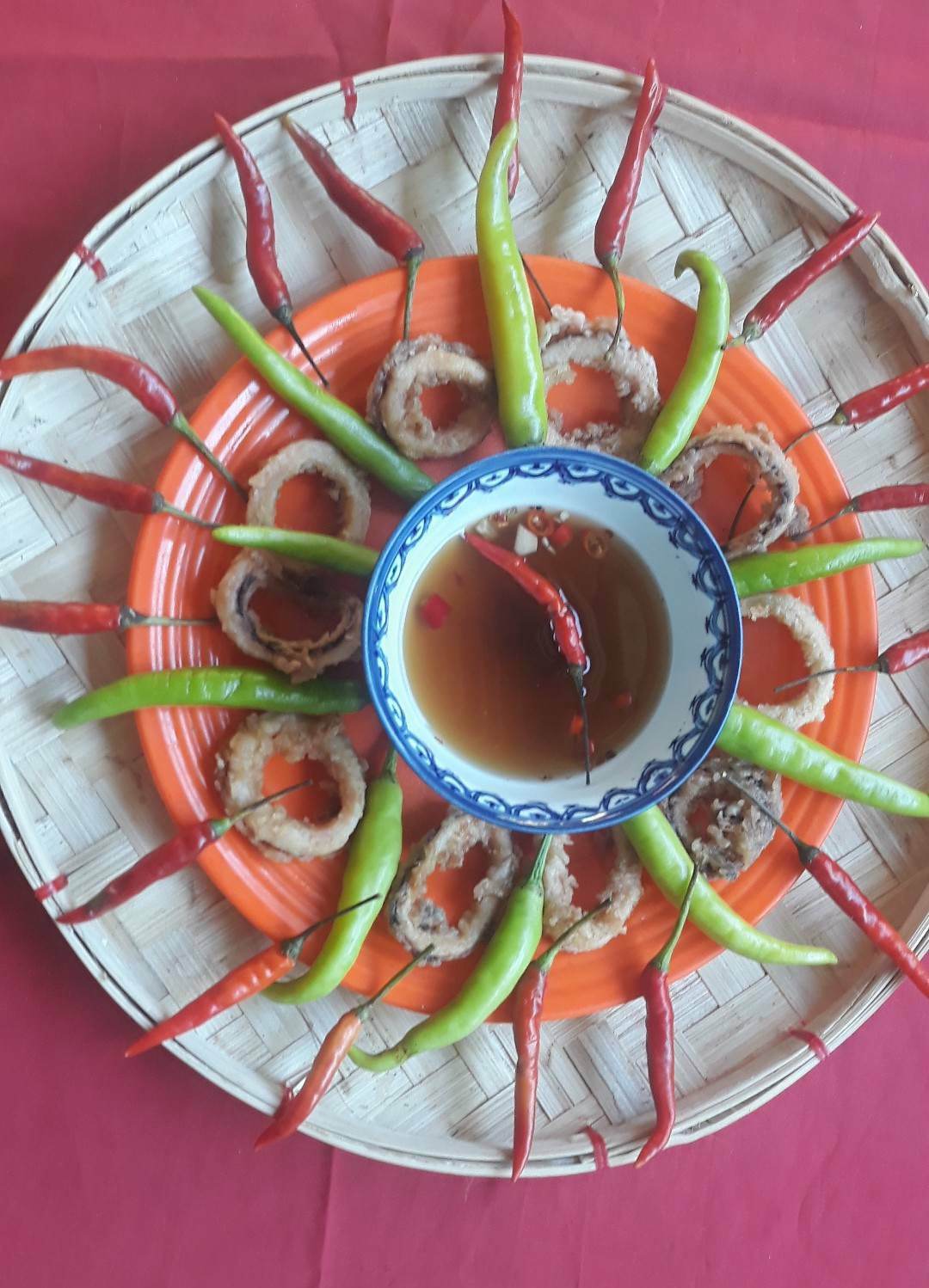 Kalamares from Squid as special Dish for lunch or dinner