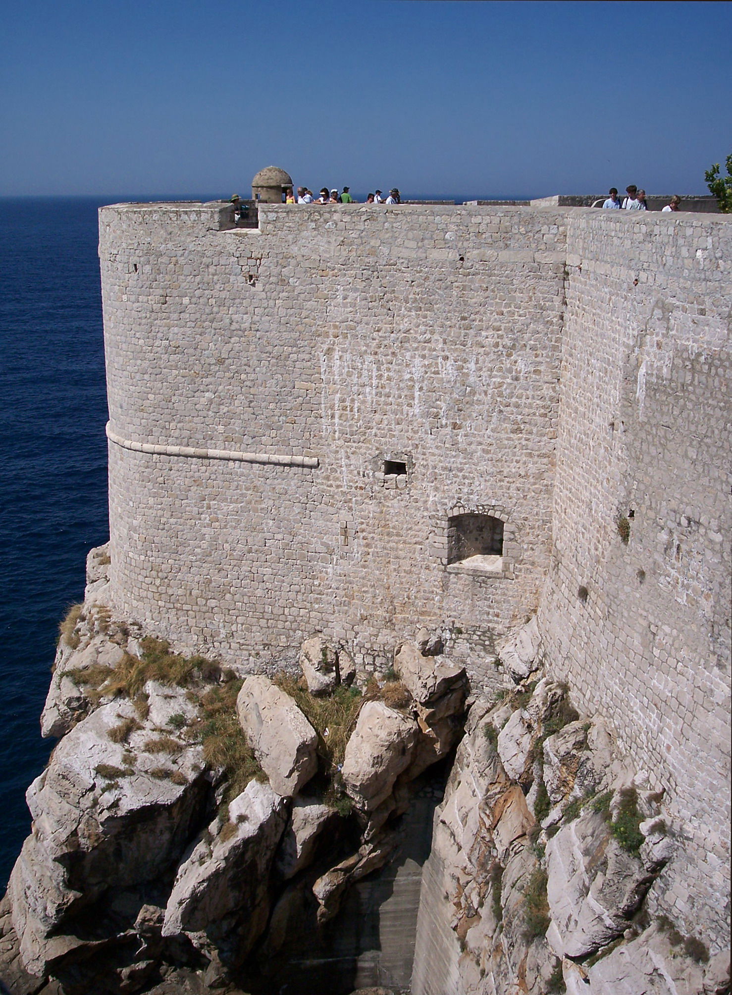 Walls of  Dubrovnik (Croatia)