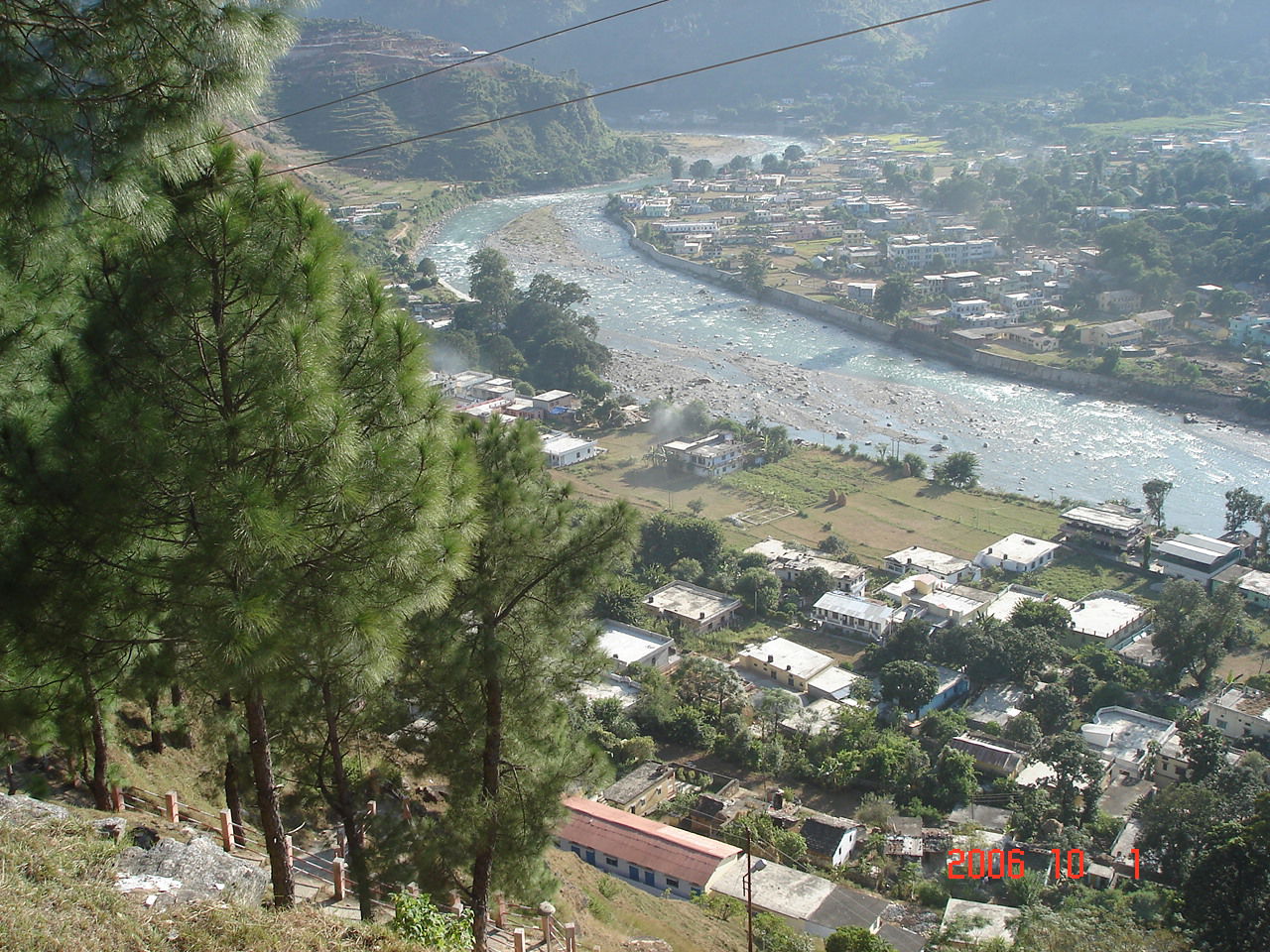 Bird's eyeview of Bageshwar