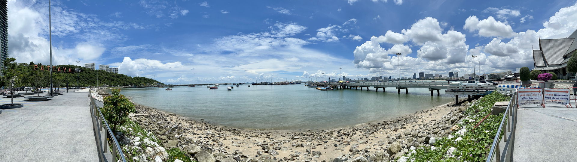 Pattaya coastline