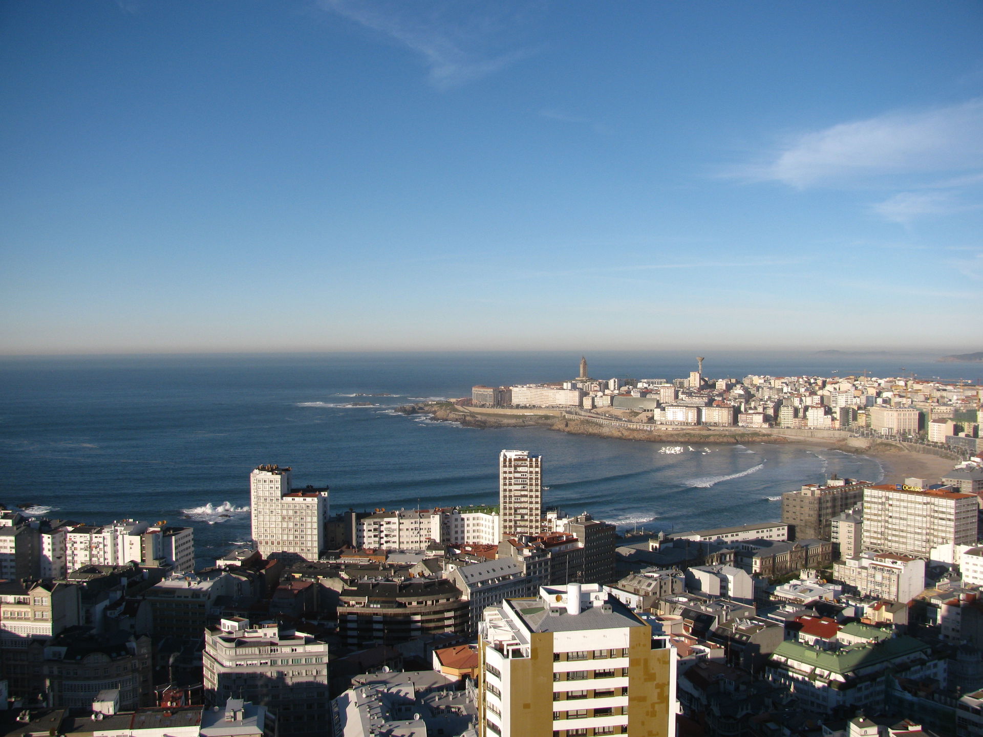 Enseada do Orzán (A Coruña).