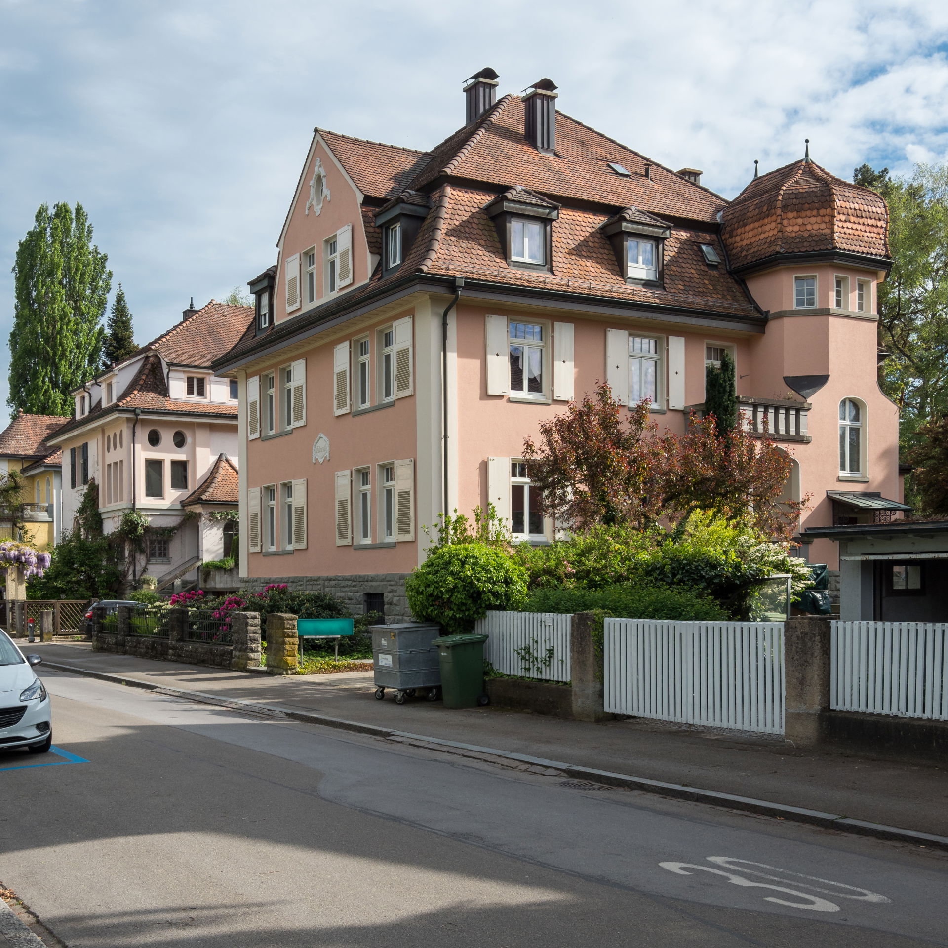 Villa Nannette, Säntisstr. 16 in Kreuzlingen. Built in 1911.