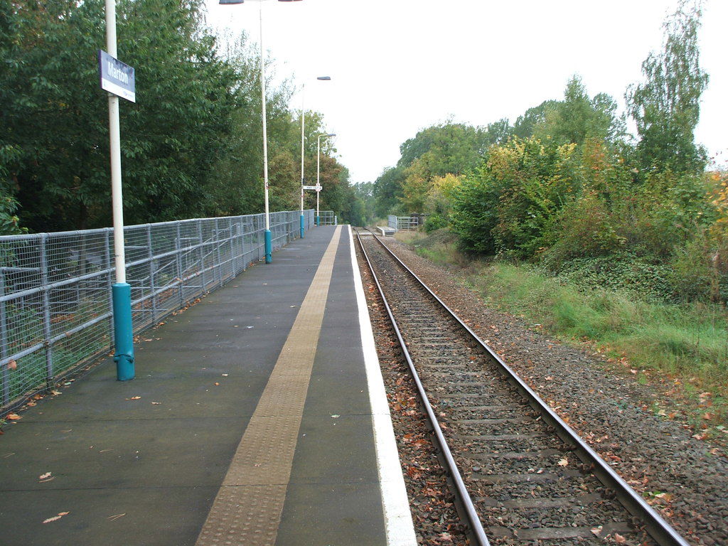 Marton railway station, Yorkshire, 2009