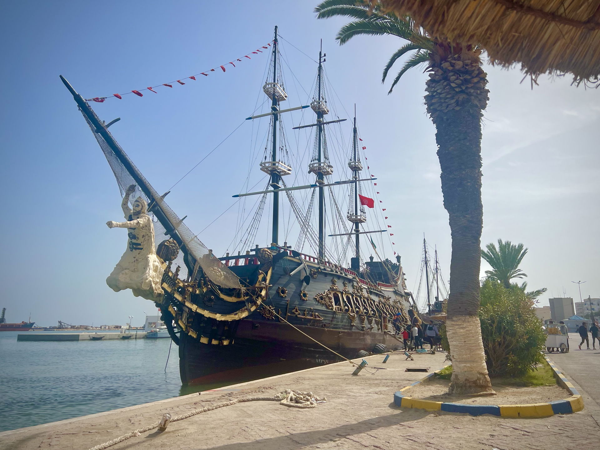 pirate ships 
Sousse, Tunisia 🇹🇳