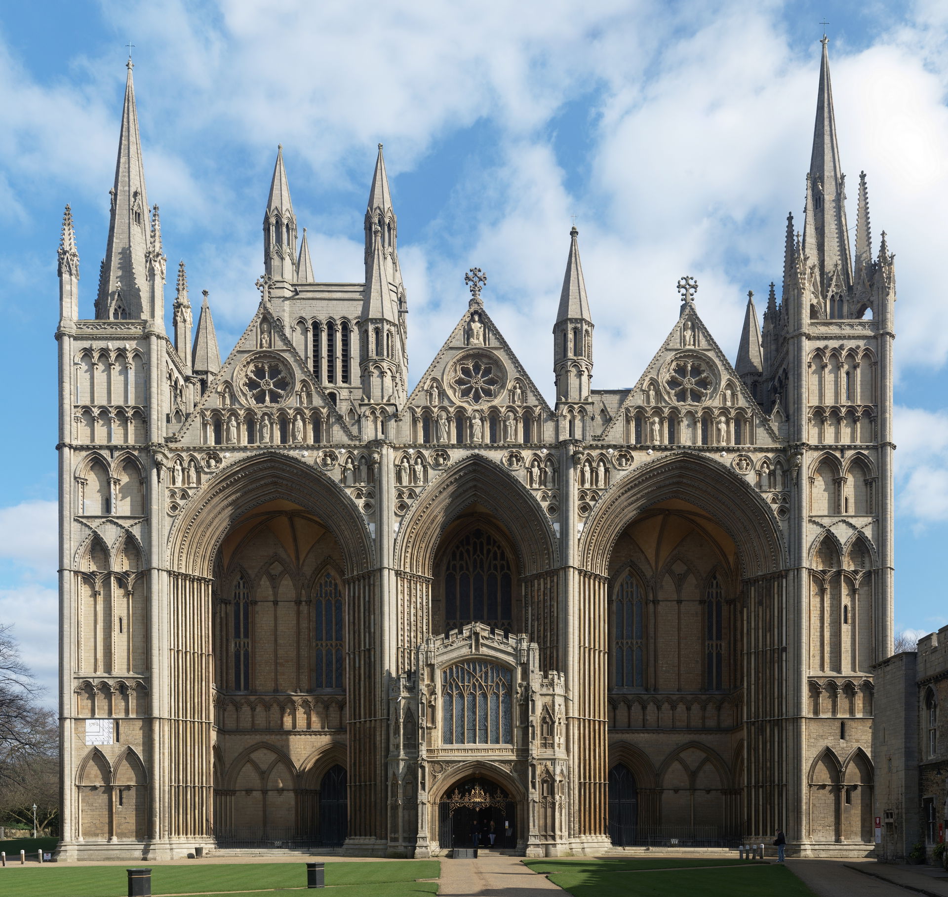 West front of Peterborough Cathedral