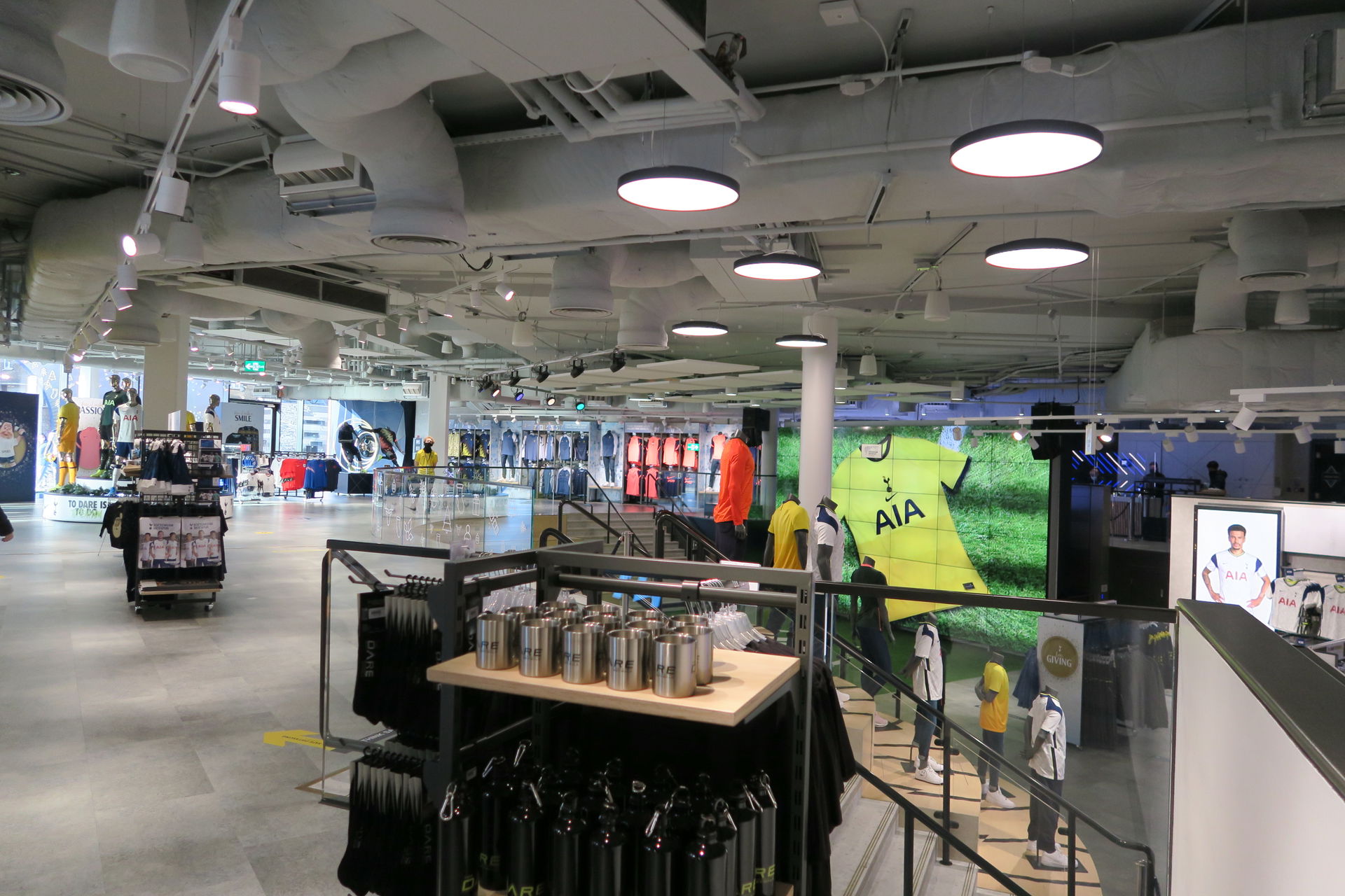 Club store at Tottenham Experience, Tottenham Hotspur, which is…