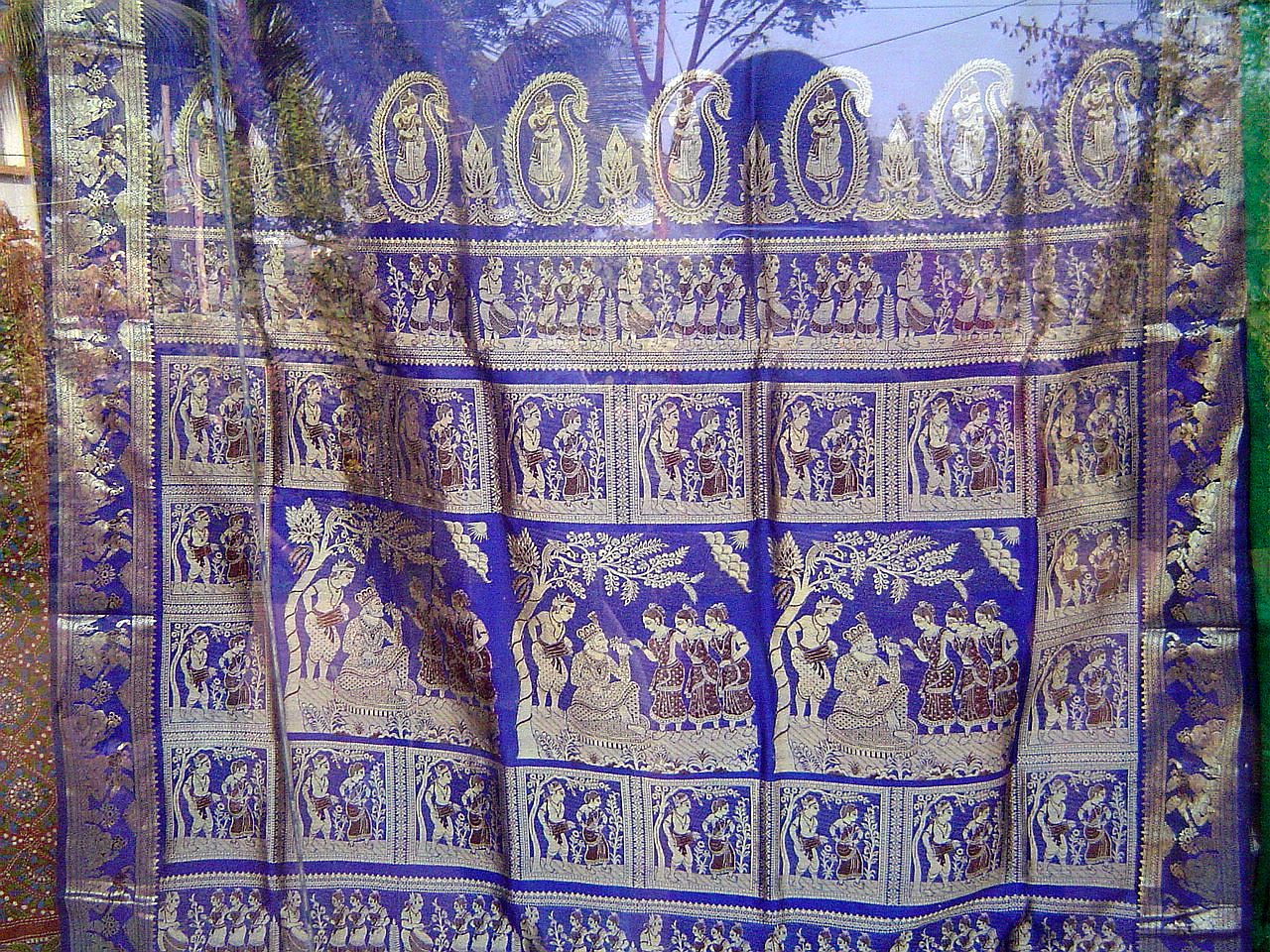 Baluchari saree of Bishnupur