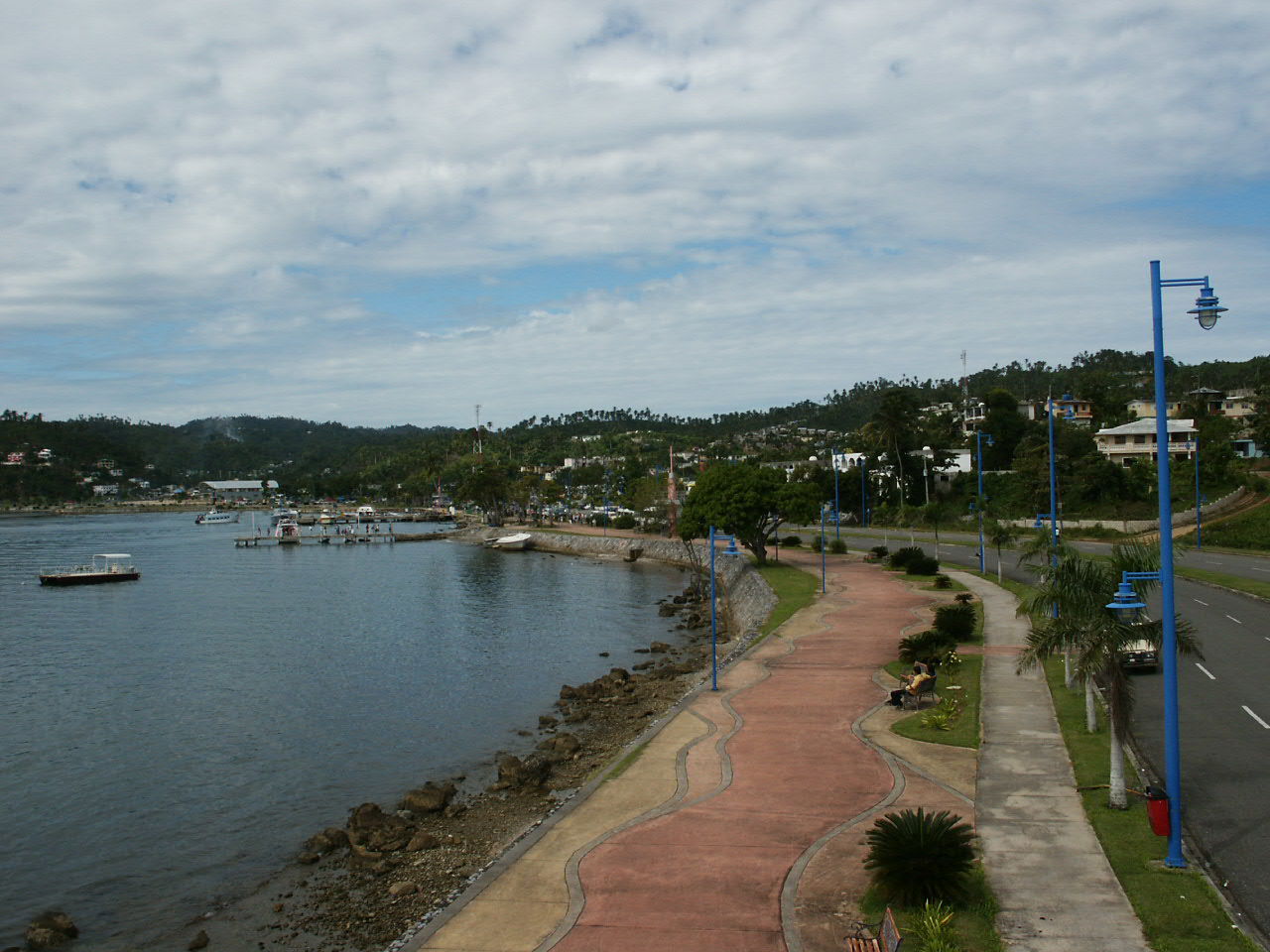 Harbor of Santa Barbara of Samaná, Dominican Republic
