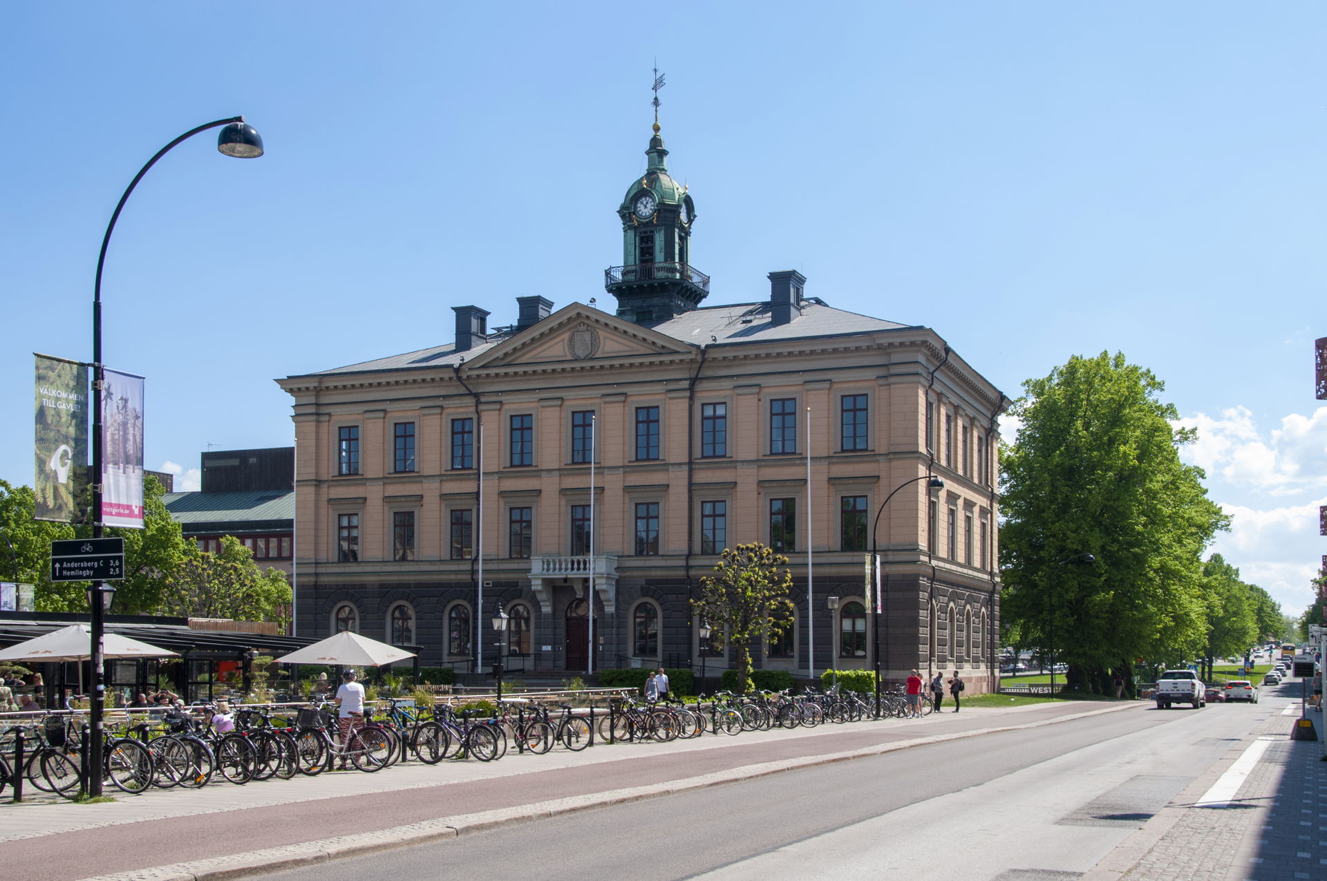 Gävle rådhus uppfört 1784-1790  efter ritningar av arkitekt Car…