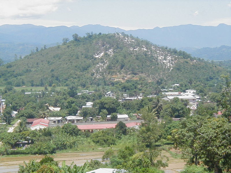 Distrique d'Andapa vue à l'entrée de la ville.