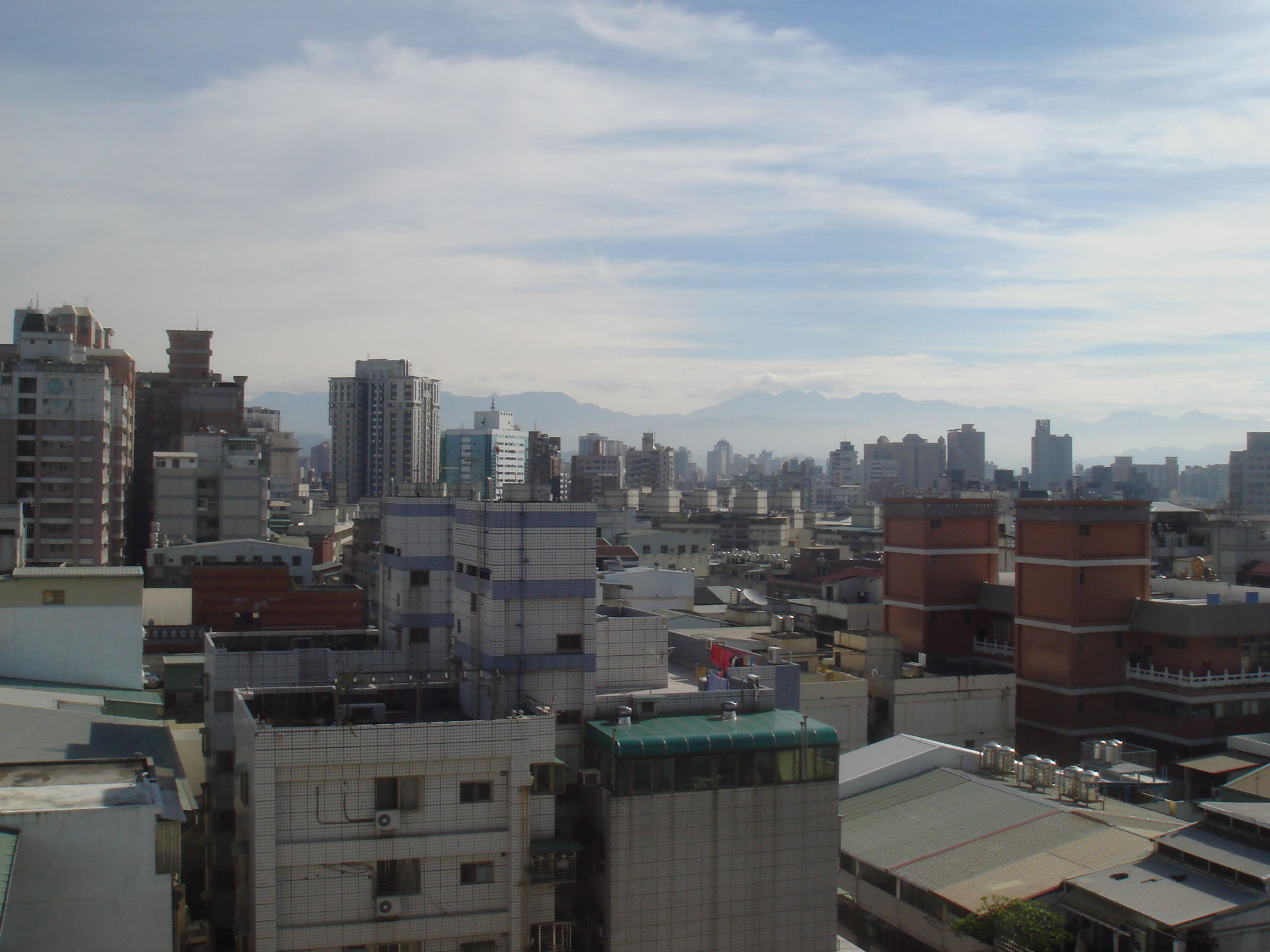 臺中市西屯區、北屯區、北區等交界處都市景觀。