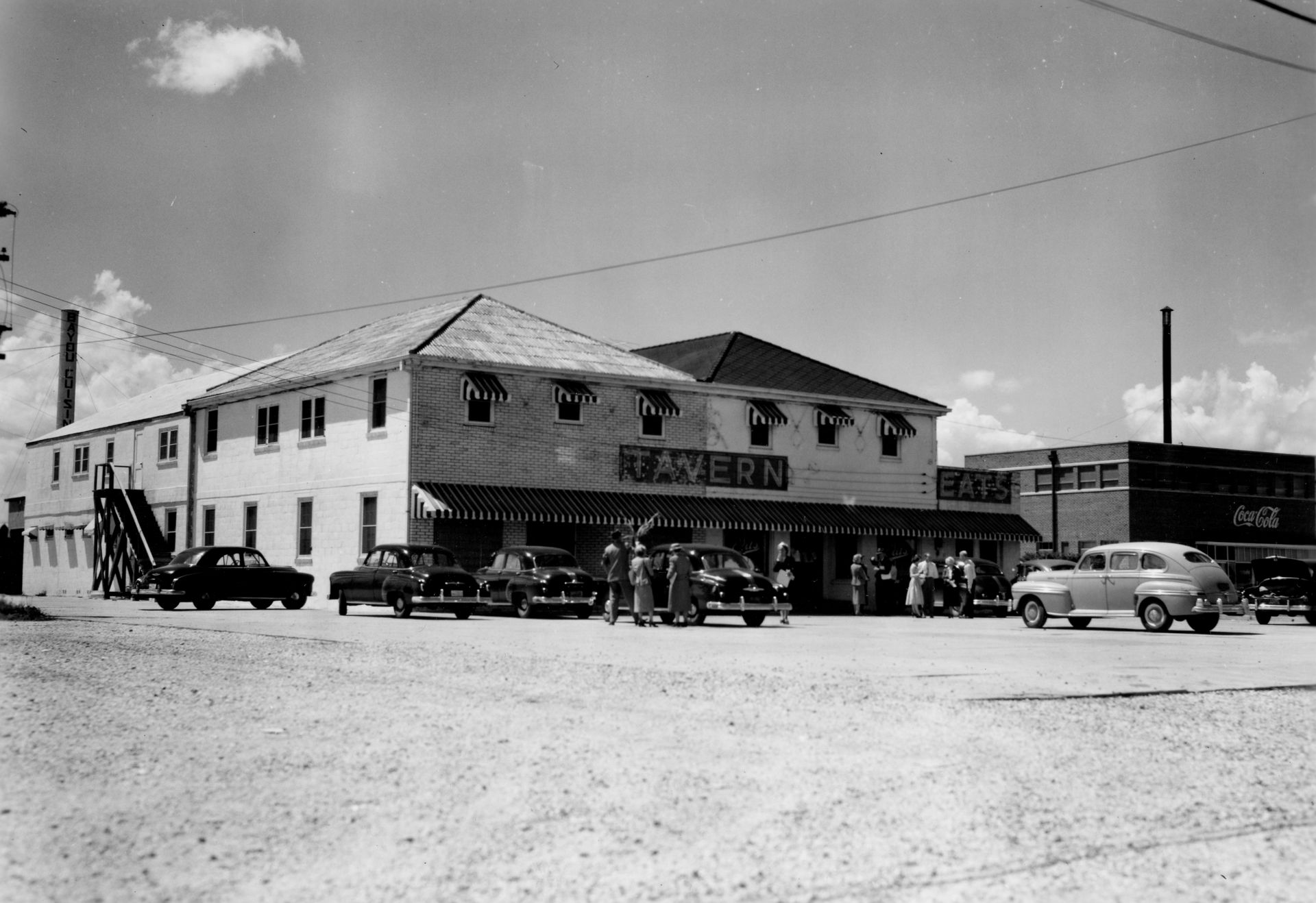 Roadside restaurant at end of field trip at Thibodaux, Louisian…
