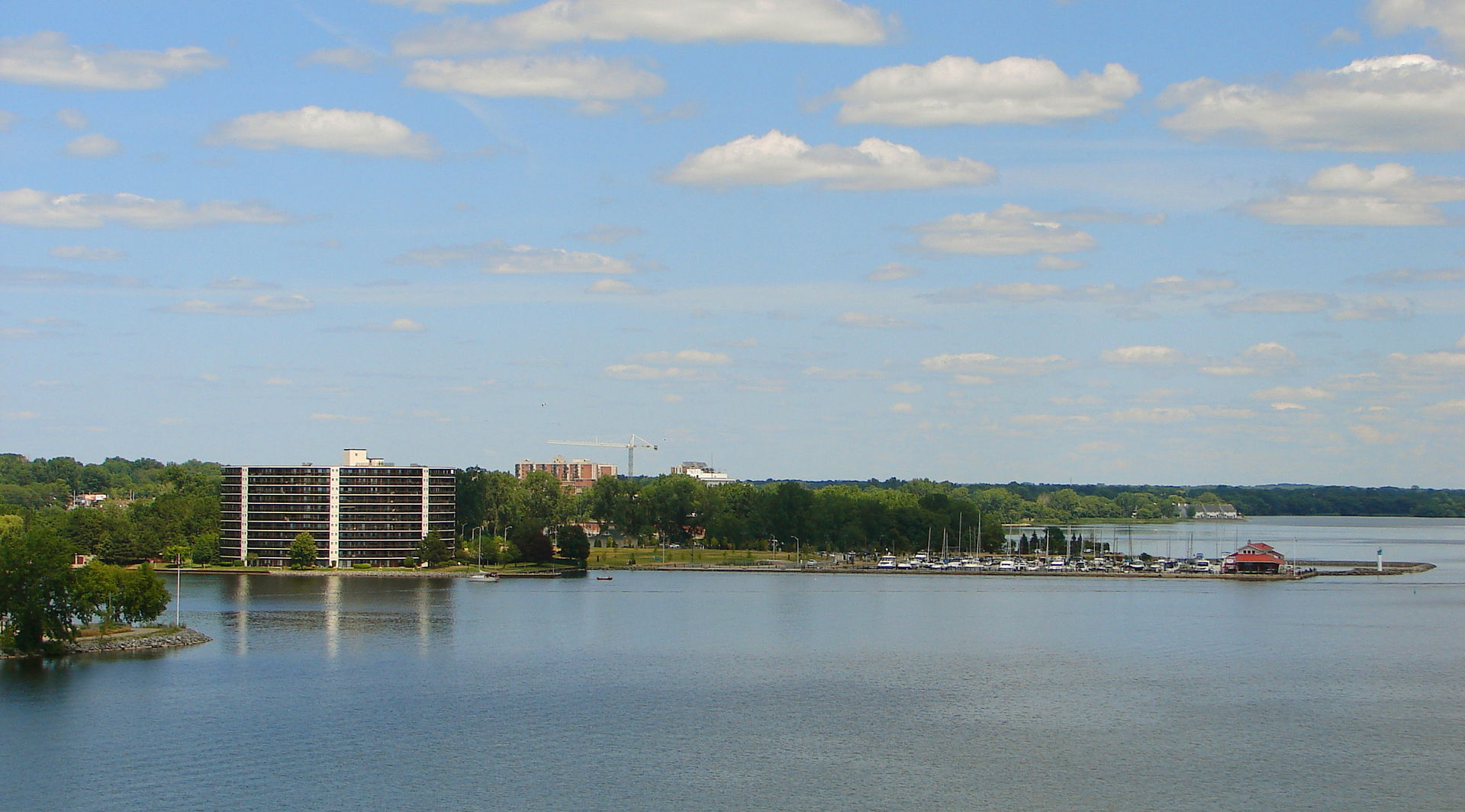 Waterfront of Belleville, Ontario, Canada