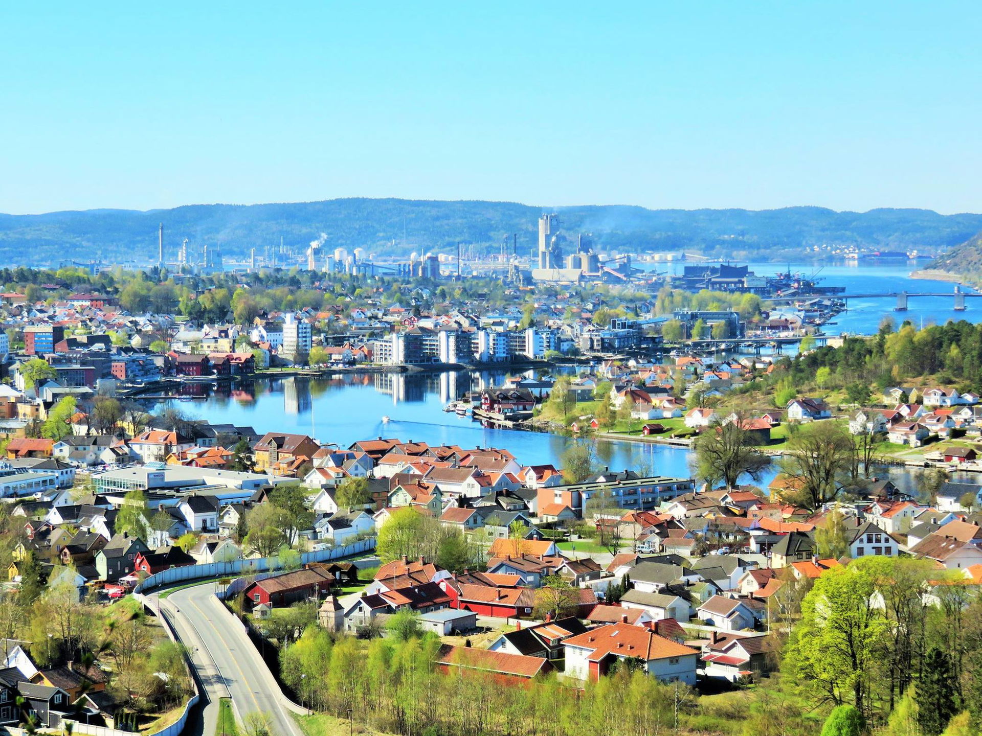 Porsgrunn Foto: Lars Iver Larsen