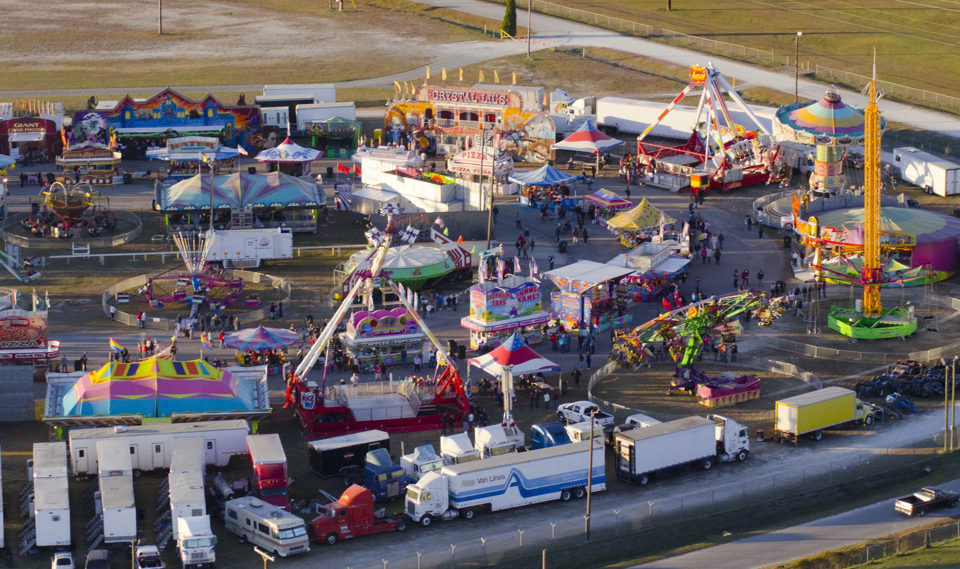 SC Coastal Fair aerial