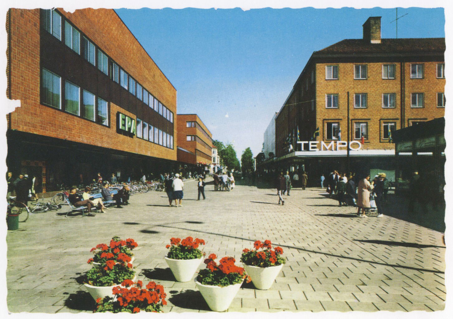 Umeå centrum. EPA-huset uppfört 1963. Arkitekter Ancker-Gate-Li…