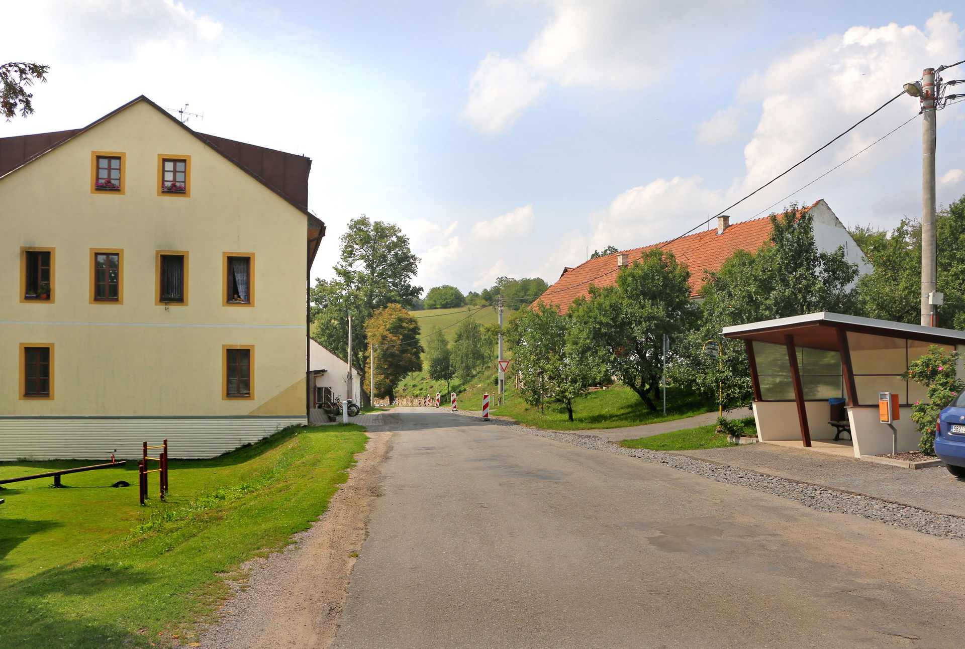 Chapel at Rudná, Czech Republic.